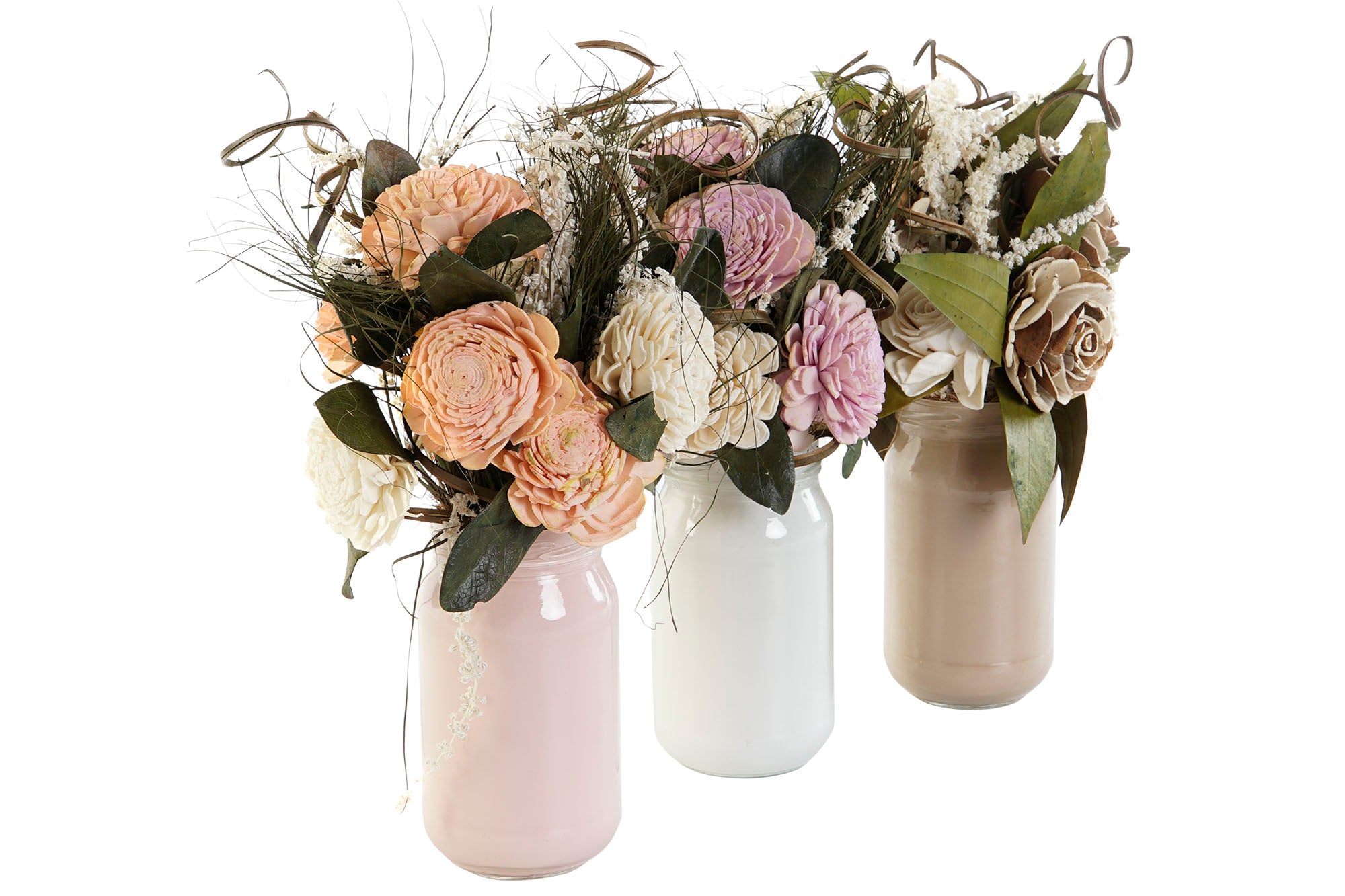 PACK DE 12 PLANTA CRISTAL FLOR SECA 10X10X26 3 SURT.