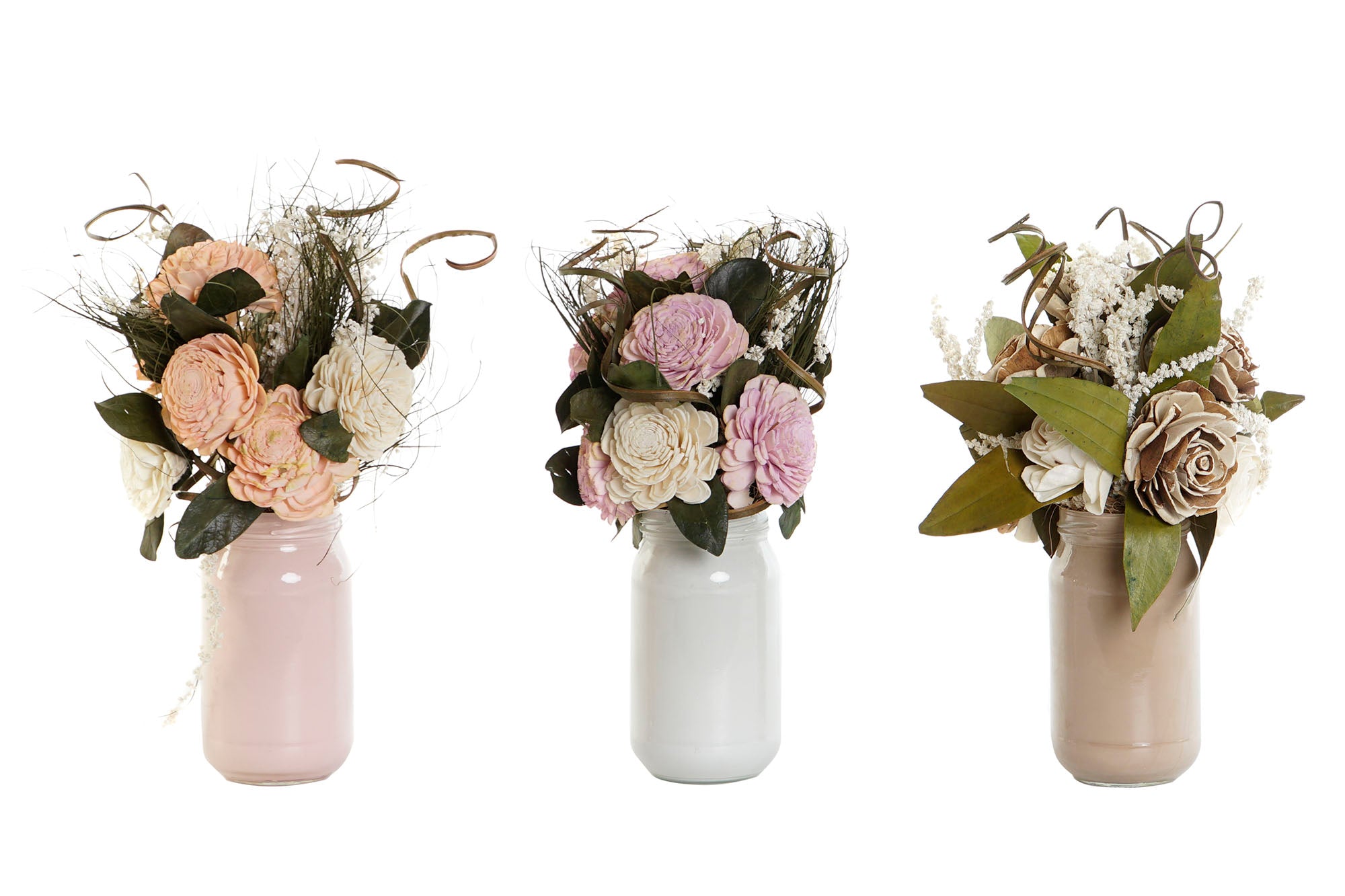 PACK DE 12 PLANTA CRISTAL FLOR SECA 10X10X26 3 SURT.