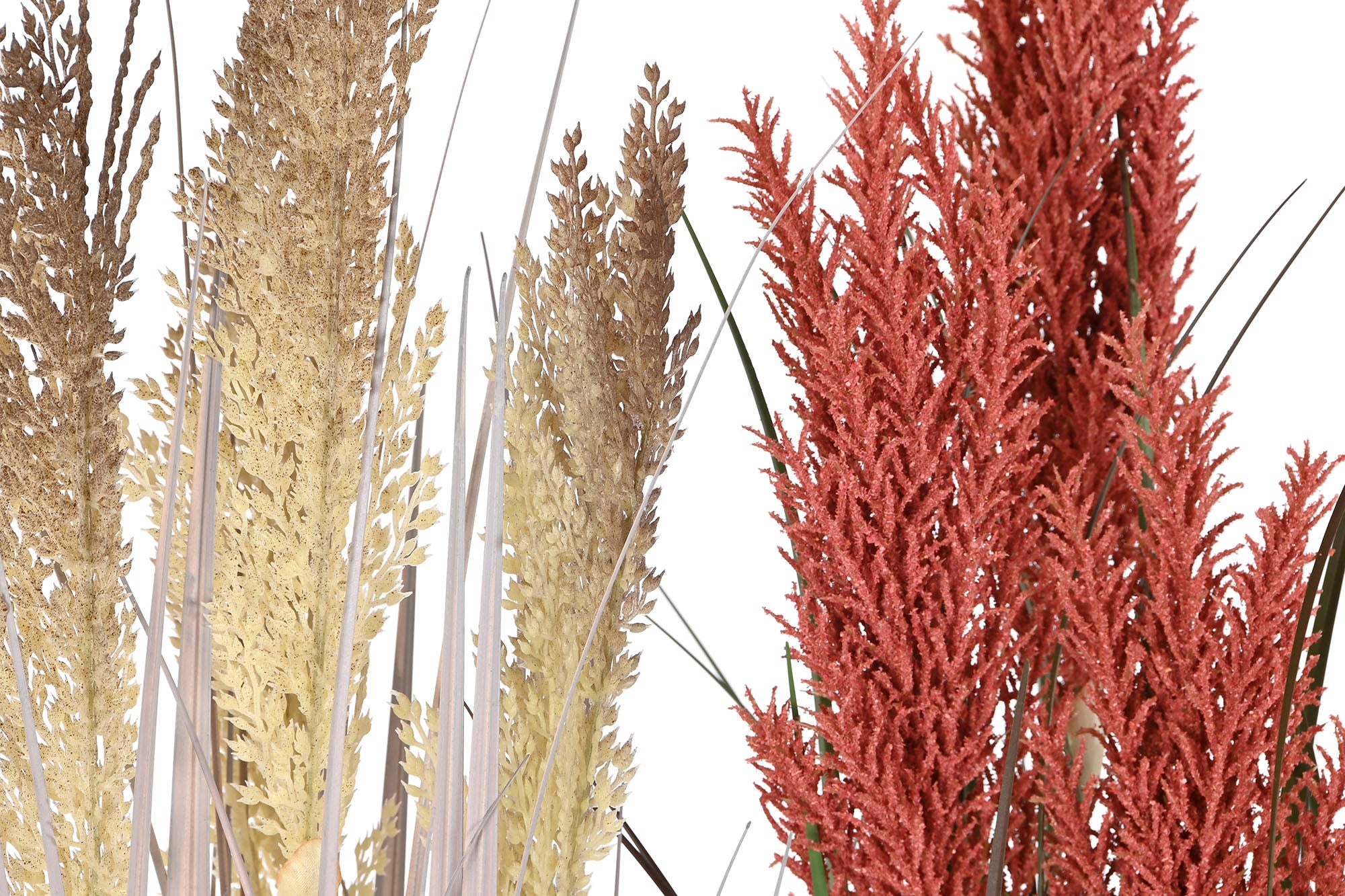 PACK DE 4 PLANTA PE PVC 25X25X90 PLUMERO 2 SURT.