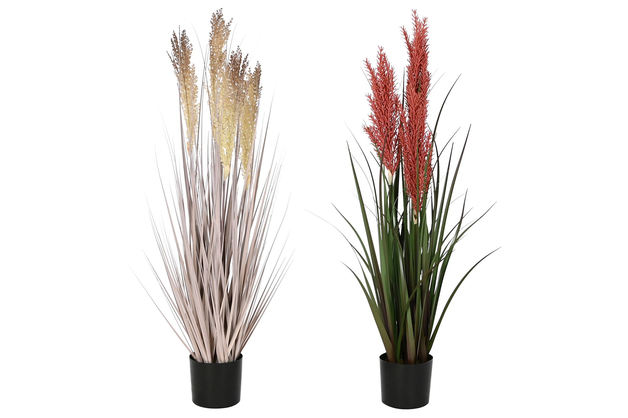 PACK DE 4 PLANTA PE PVC 25X25X90 PLUMERO 2 SURT.