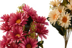 PACK DE 12 RAMA POLIESTER PE 16X16X35 GERBERA 4 SURT.