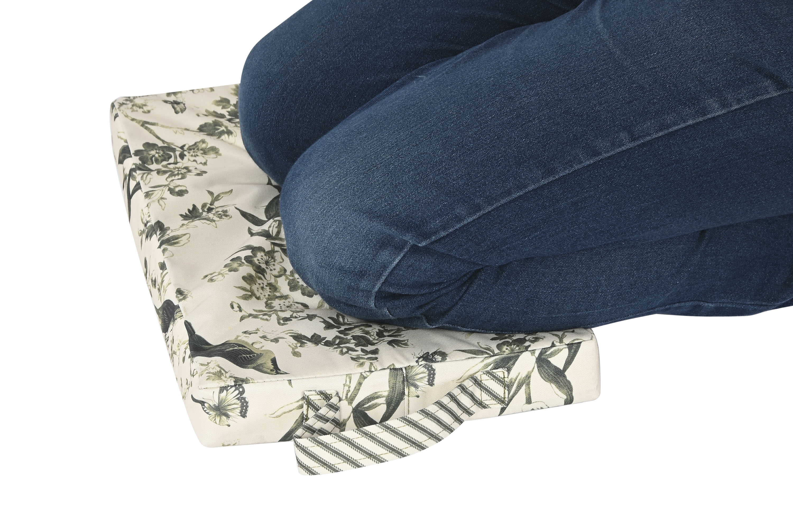 COJIN SUELO ALGODON 40X25X4 CRUDO