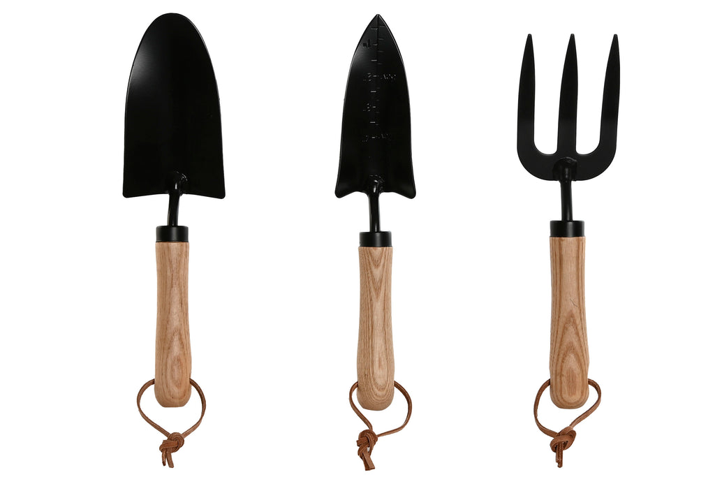 UTENSILIOS SET 3 ACERO CARTON 10X10X35 MARRON - Imagen 1