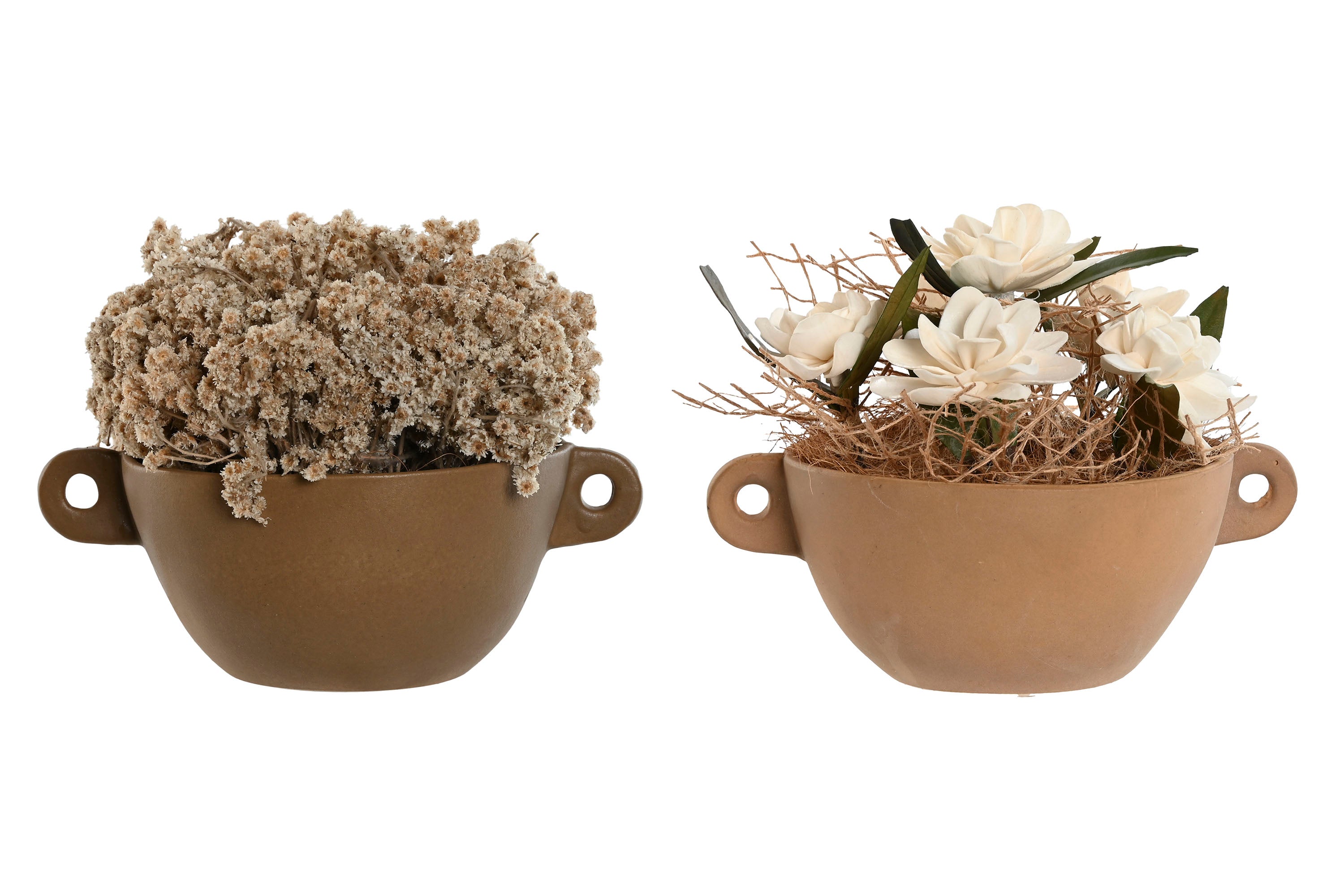 PACK DE 2 PLANTA FLOR SECA 22X22X14 2 SURT.