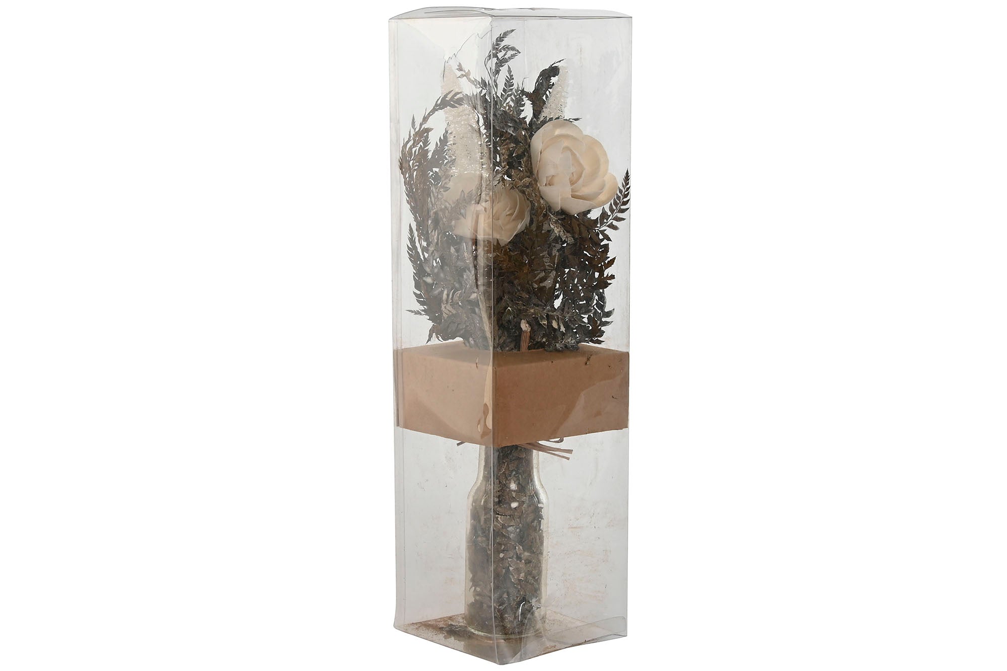 PACK DE 3 PLANTA FLOR SECA CRISTAL 11X11X40 3 SURT.