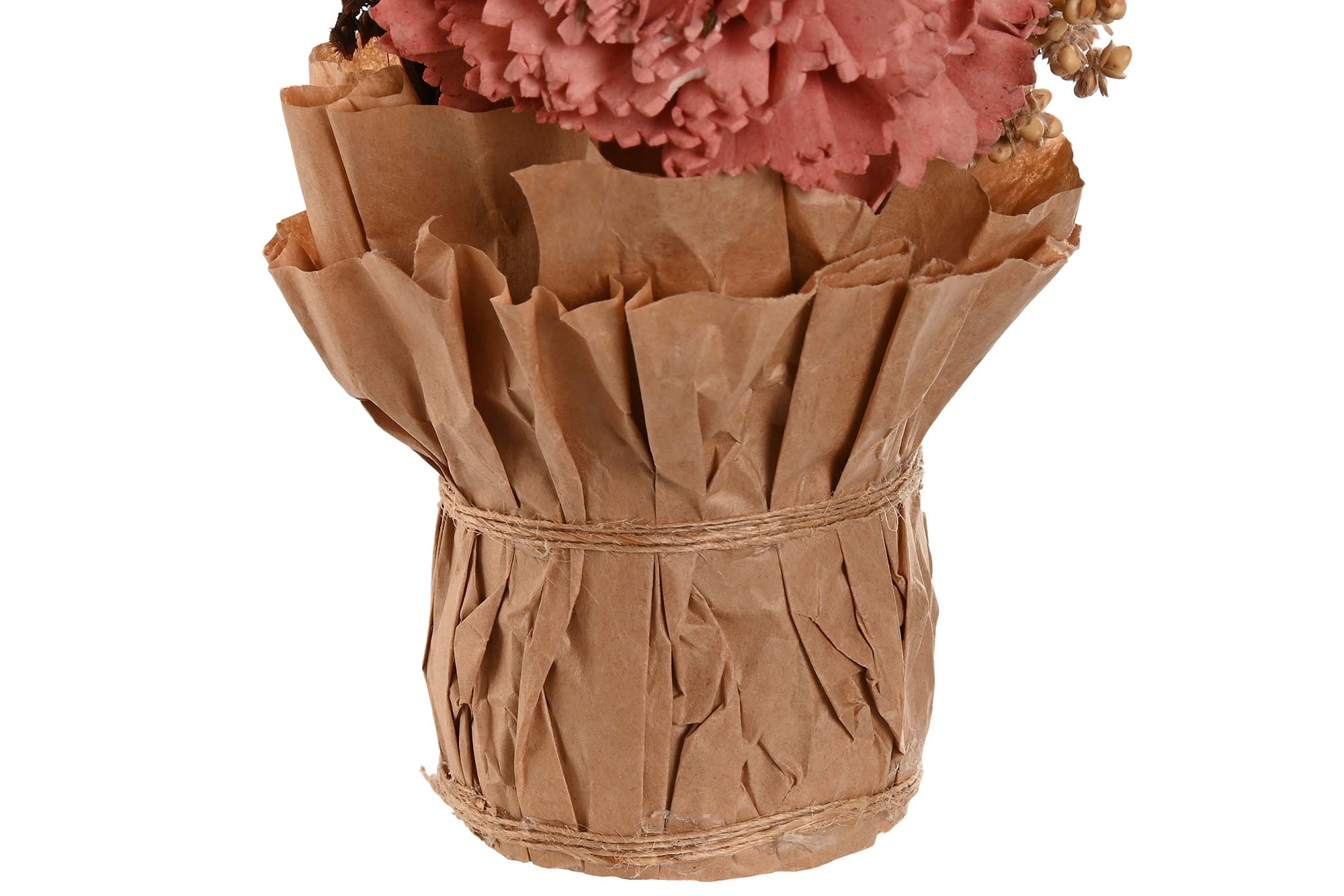 PACK DE 12 PLANTA FLOR SECA PAPEL 15X8X25 3 SURT.