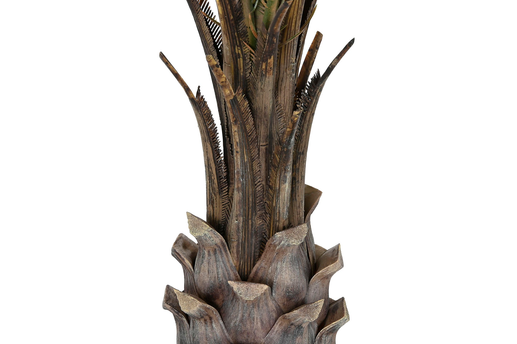 PACK DE 2 PLANTA PE PP 80X80X120 12 HOJAS PALMERA KWAI VERDE