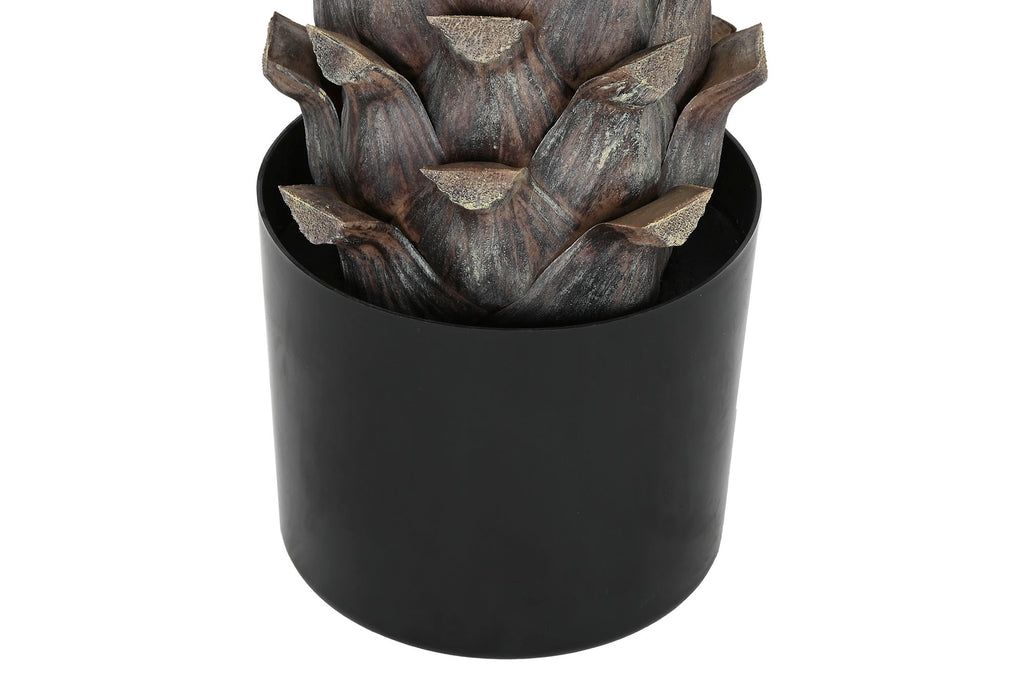 PACK DE 2 PLANTA PE PP 80X80X120 12 HOJAS PALMERA KWAI VERDE