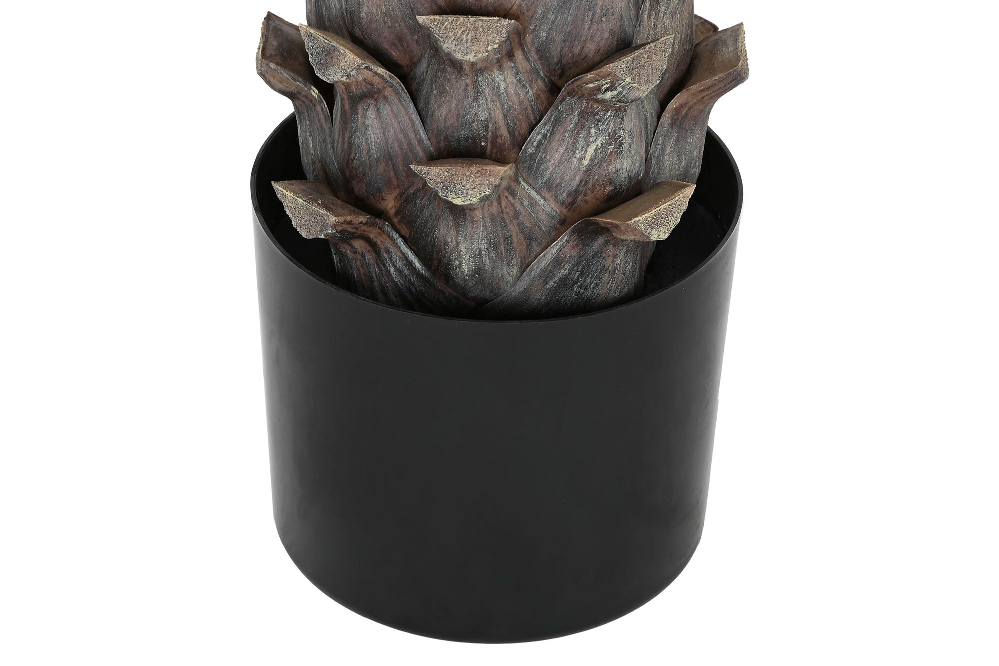 PACK DE 2 PLANTA PE PP 80X80X120 12 HOJAS PALMERA KWAI VERDE