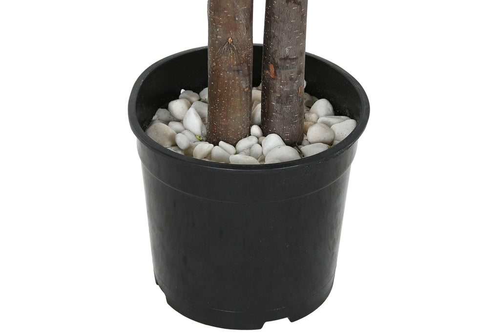 PACK DE 2 ARBOL POLIESTER MADERA 80X80X150 MANGO VERDE