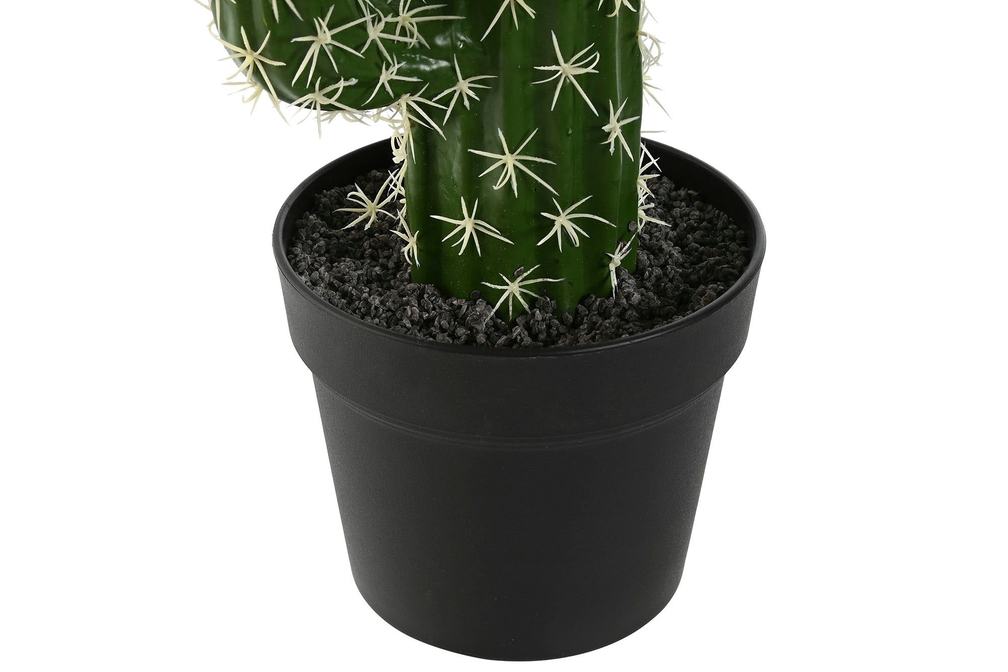 PACK DE 2 PLANTA FOAM PP 21X16X70 CACTUS VERDE