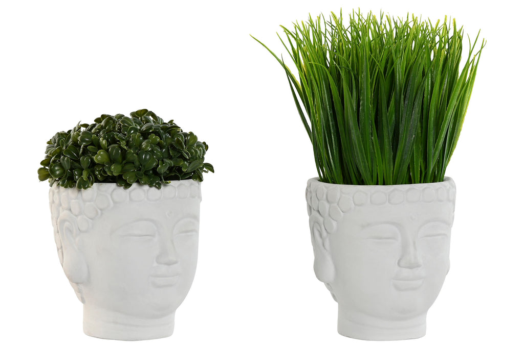 PACK DE 6 PLANTA CEMENTO PE 12X12X21,5 2 SURT.