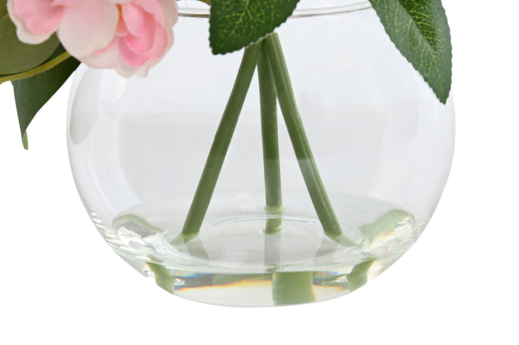 PACK DE 12 PLANTA POLIESTER 24X20X23 BOUQUET FLORES 2 SURT.