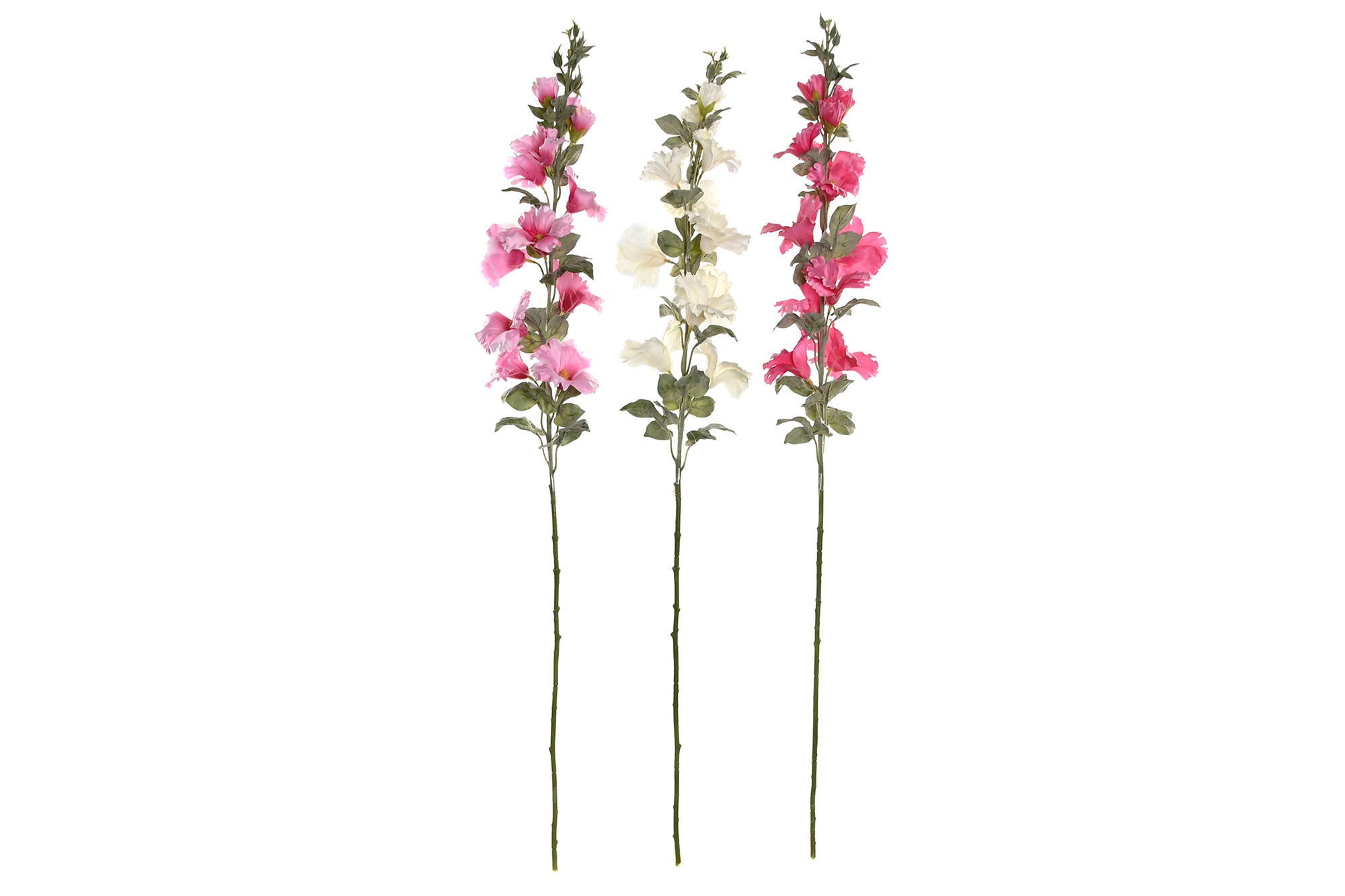 PACK DE 12 FLOR POLIESTER PE 20X20X102 3 SURT.