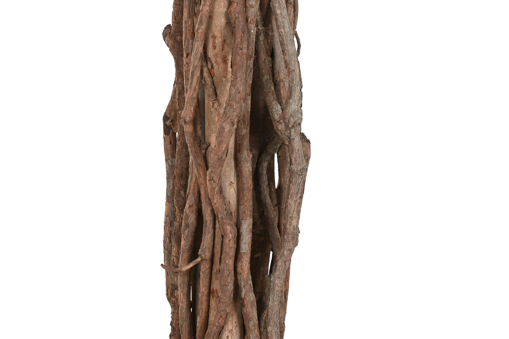 PACK DE 2 ARBOL PE MADERA 80X80X120 FICUS VERDE