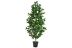 PACK DE 2 ARBOL PE MADERA 50X50X150 TOPIARIO VERDE