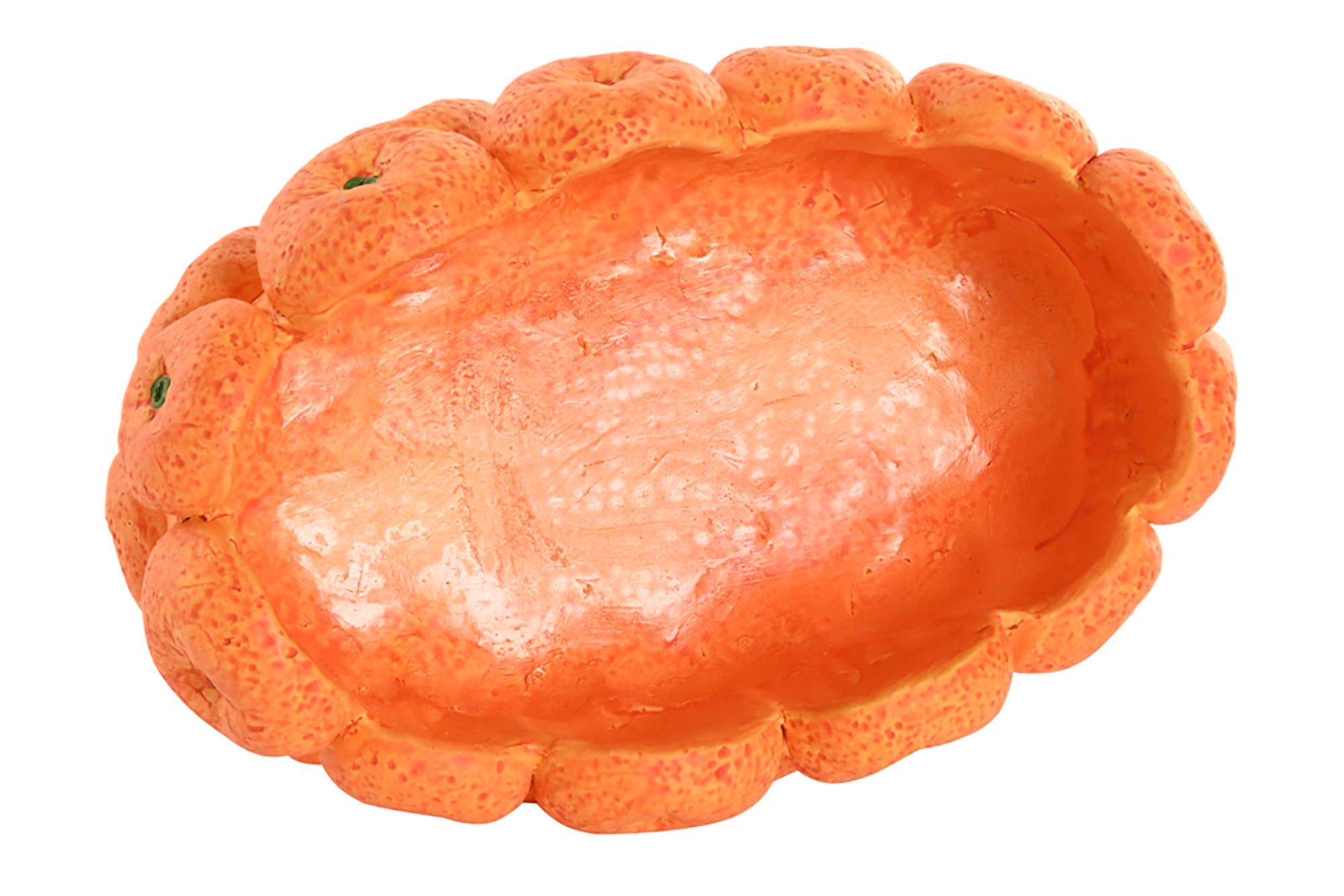 CENTRO MESA CEMENTO 24X16X10 MANDARINAS NARANJA - Imagen 3