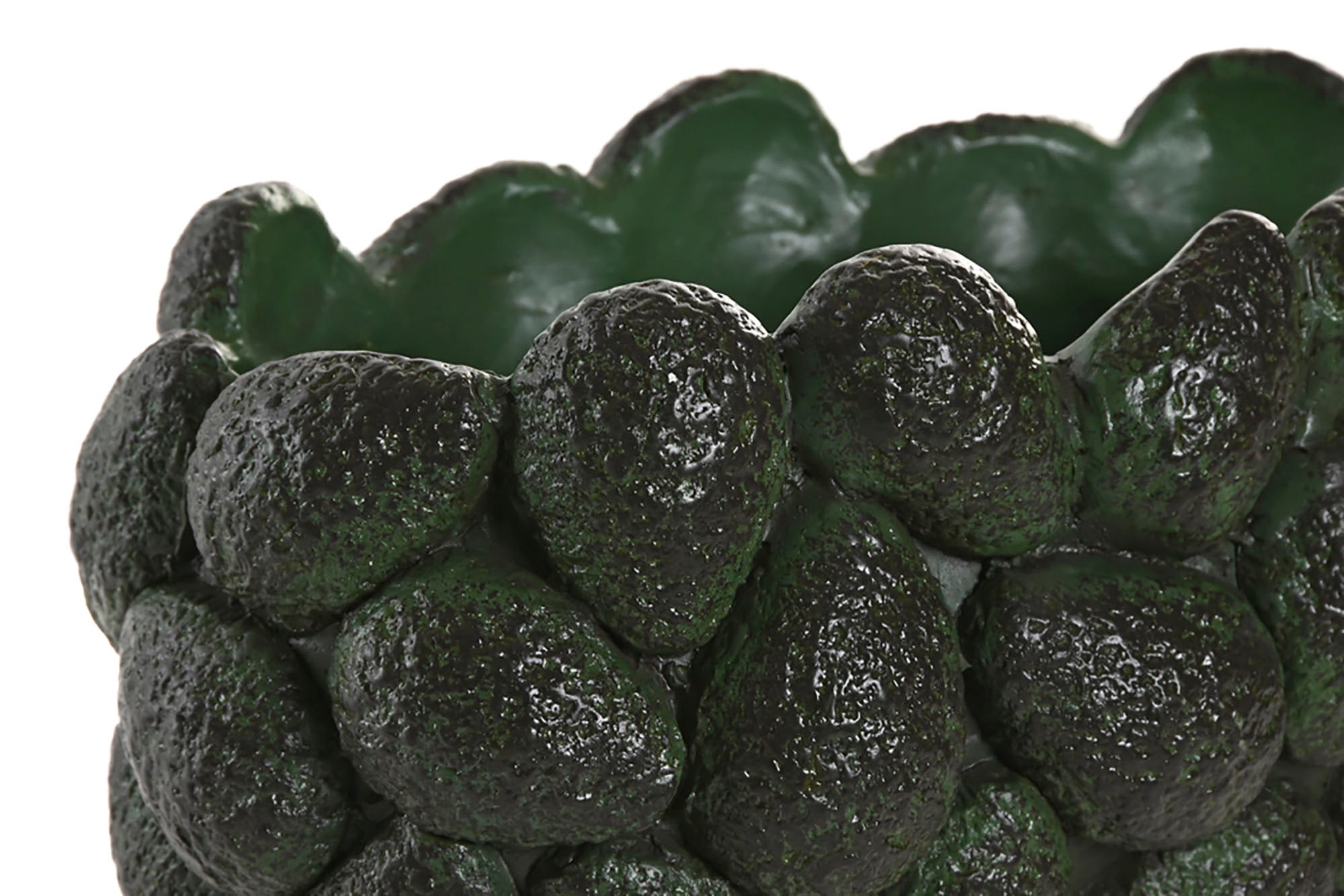 CENTRO MESA CEMENTO 25X15X12 AGUACATES VERDE - Imagen 3