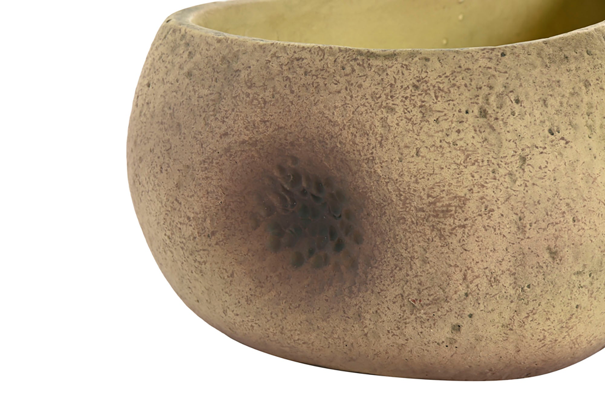 CENTRO MESA CEMENTO 25X18X11 PERA VERDE - Imagen 1