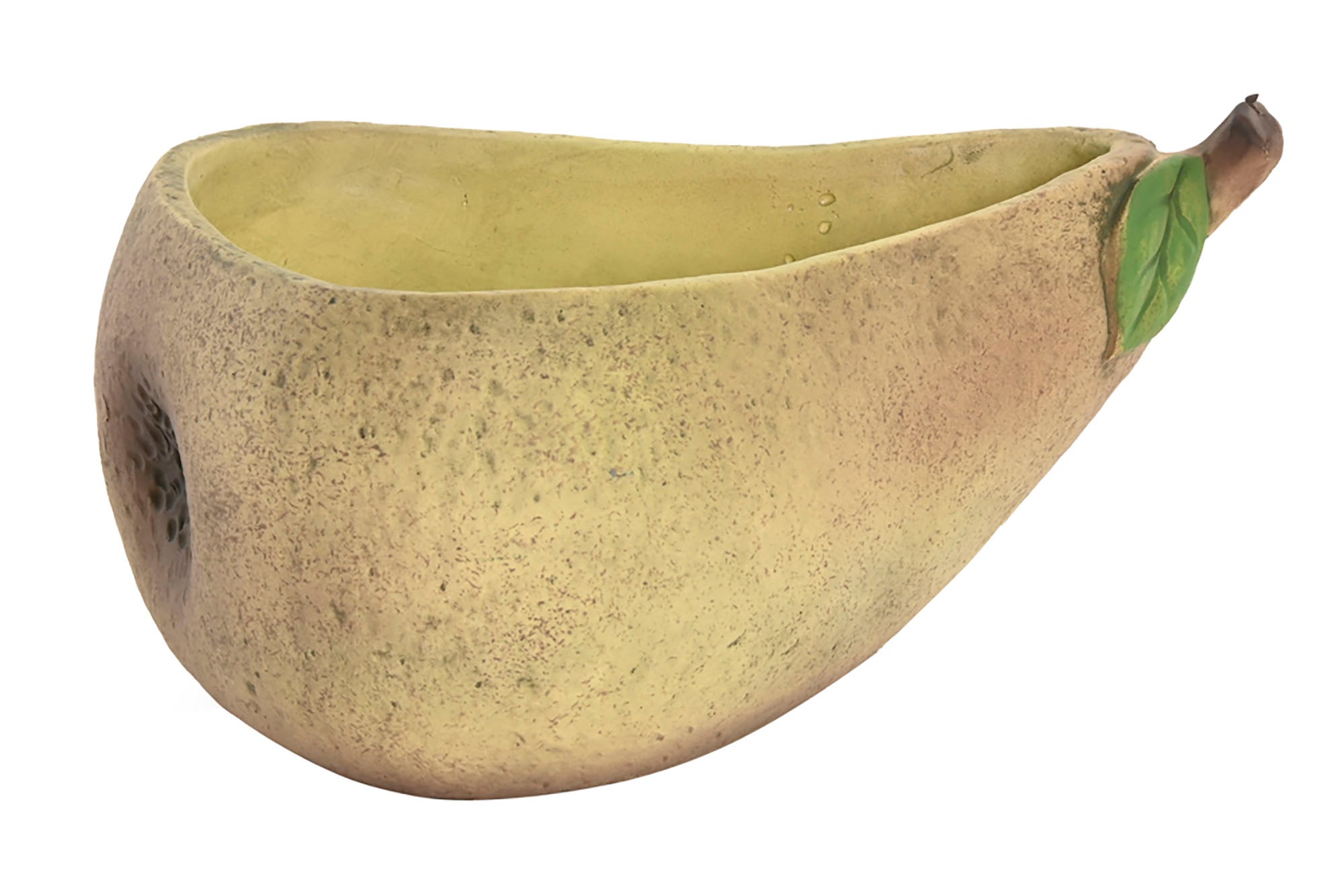 CENTRO MESA CEMENTO 25X18X11 PERA VERDE - Imagen 2