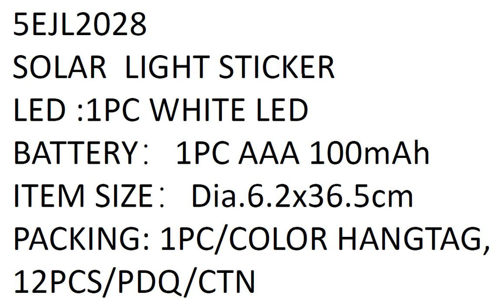 LAMPARA SOLAR LED ALUMINIO 7X7X35 METALIZADO - Imagen 1
