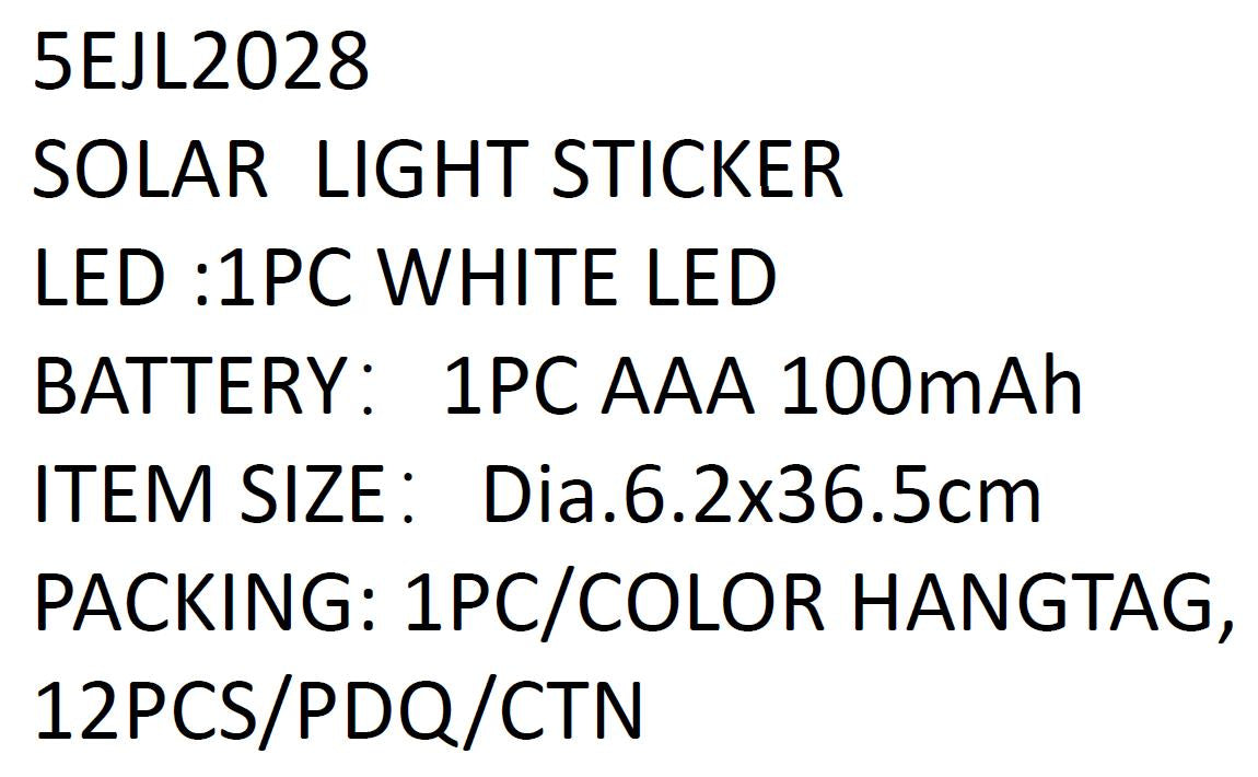 LAMPARA SOLAR LED ALUMINIO 7X7X35 METALIZADO - Imagen 1