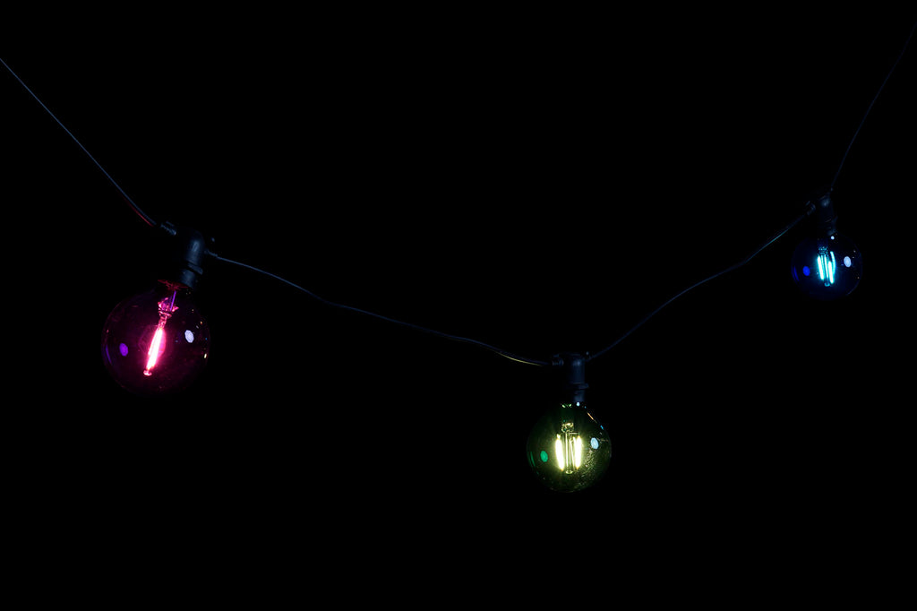 GUIRNALDA CRISTAL 850X7,5X13 10LEDS DOBLE FILAMENT - Imagen 3