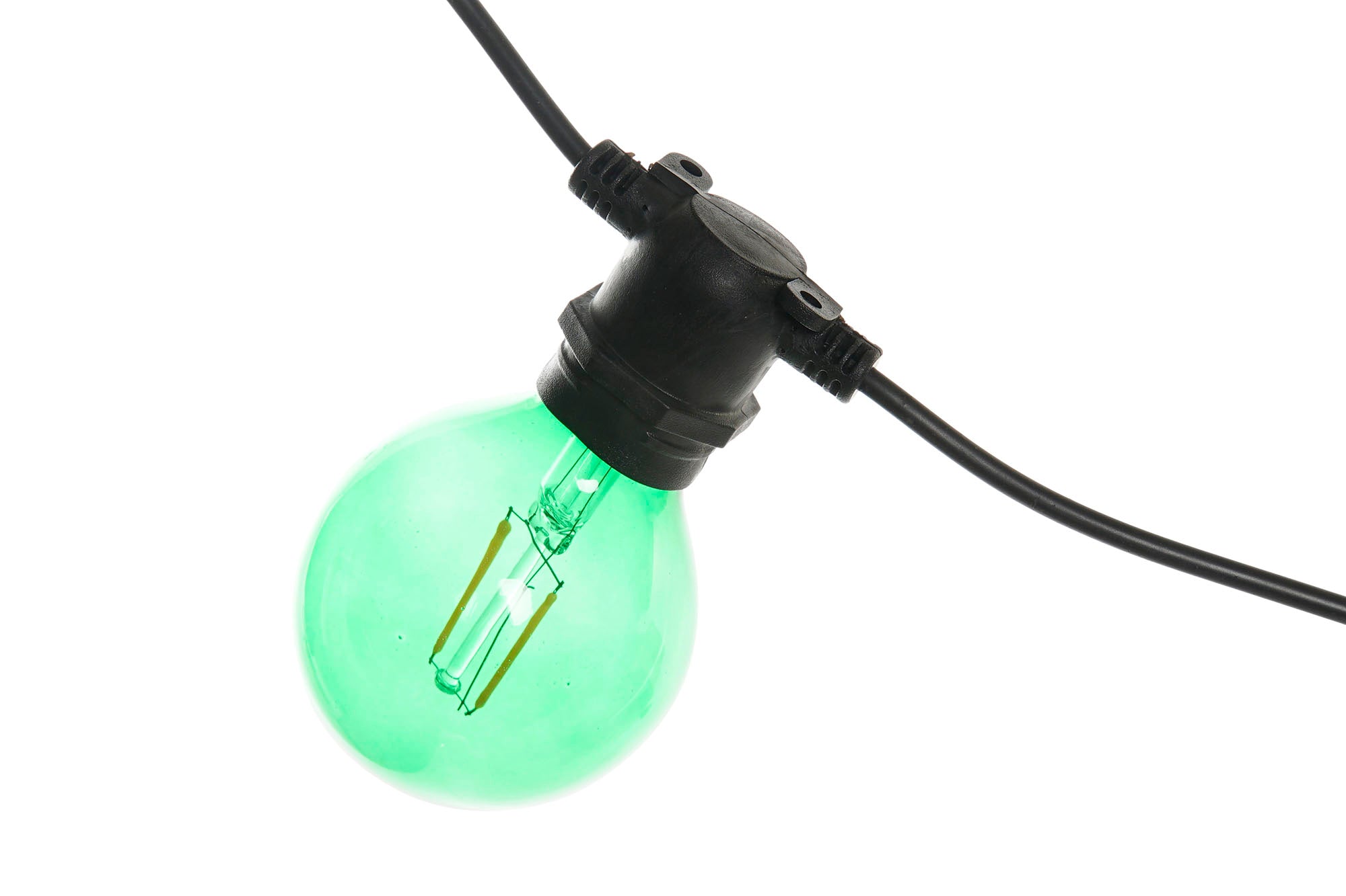 GUIRNALDA CRISTAL 850X7,5X13 10LEDS DOBLE FILAMENT - Imagen 2