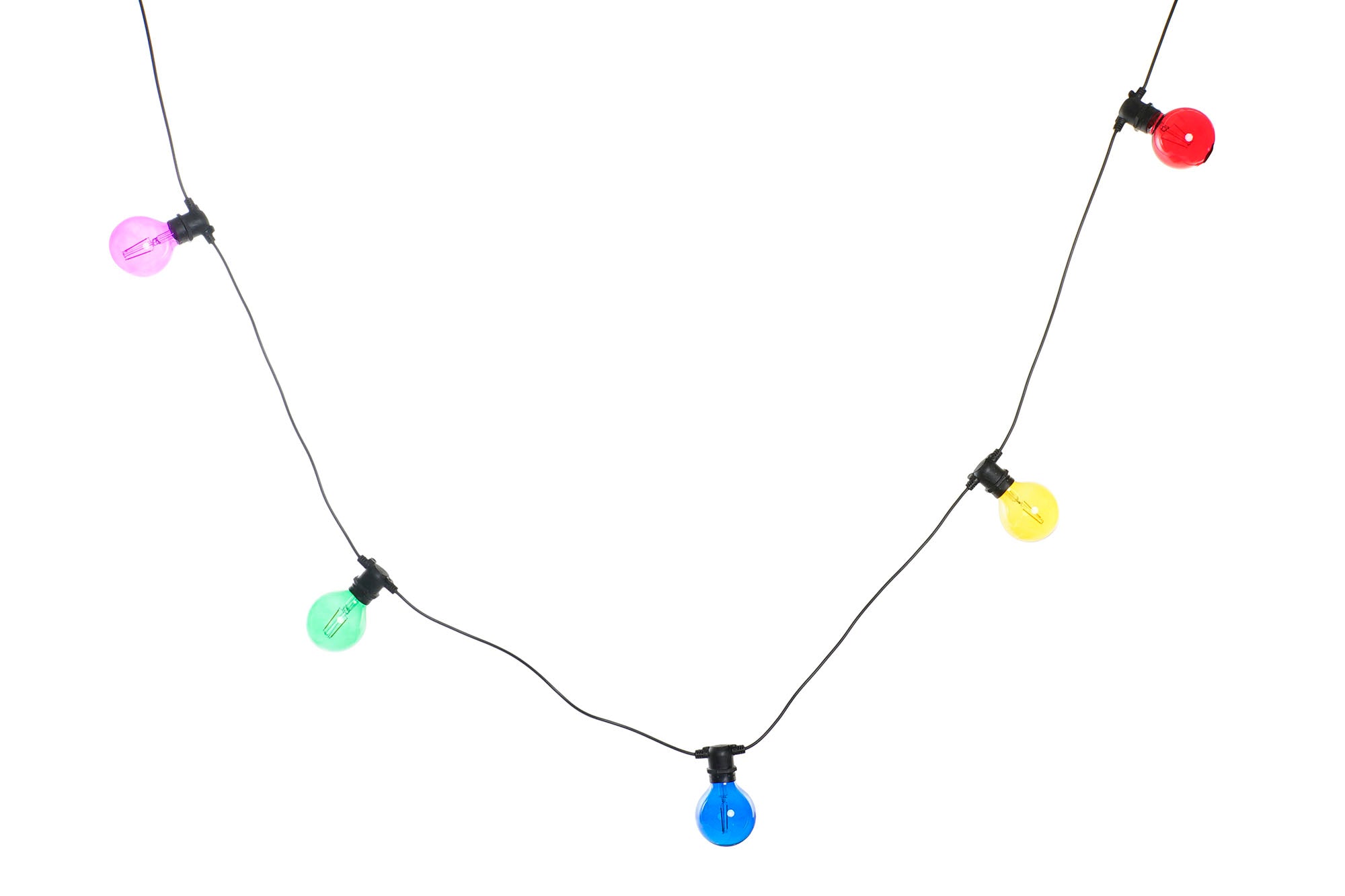 GUIRNALDA CRISTAL 850X7,5X13 10LEDS DOBLE FILAMENT - Imagen 4