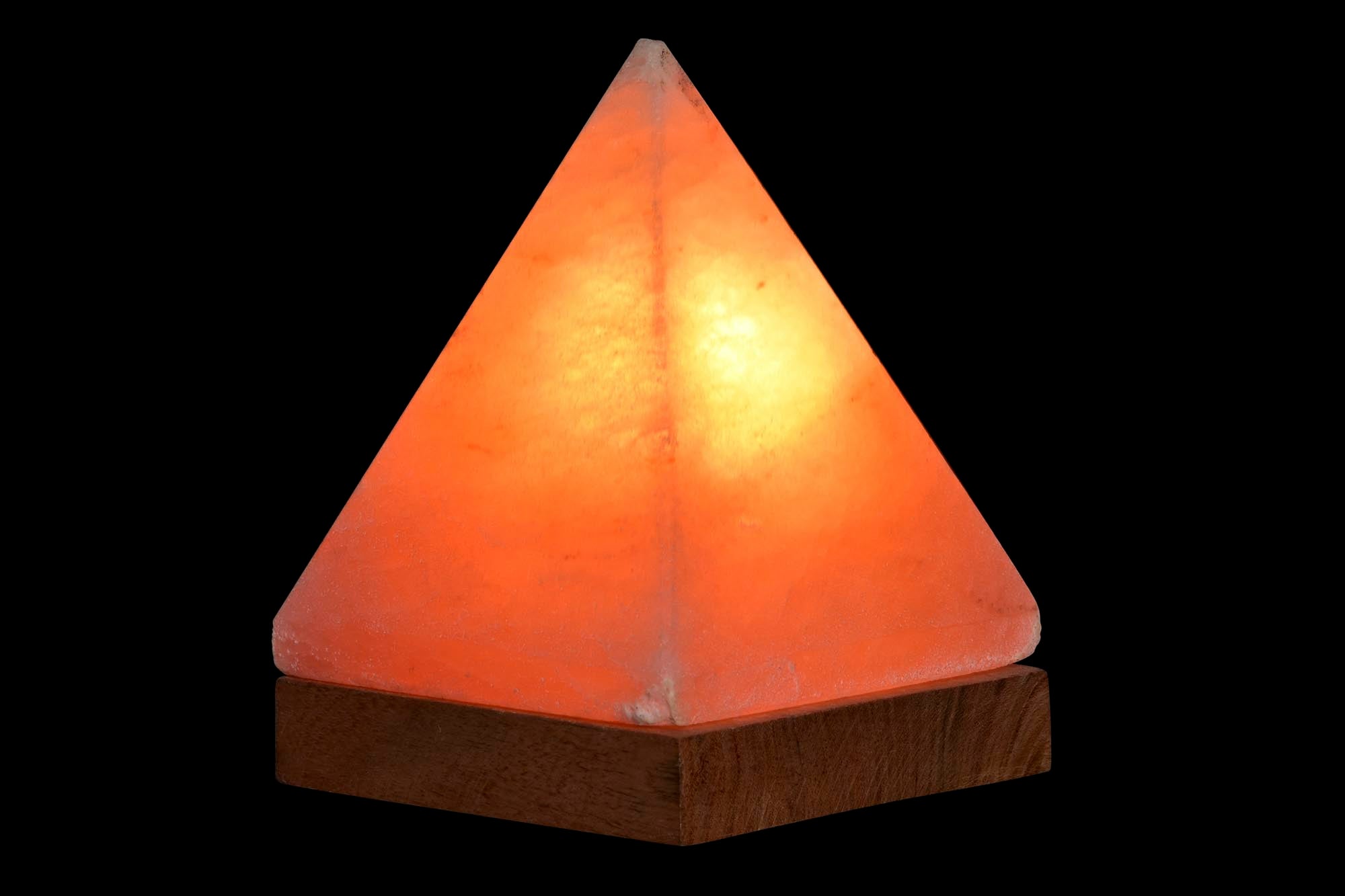 LAMPARA SOBREMESA SAL DEL HIMALAYA 13X13X18 PIRAMI - Imagen 2