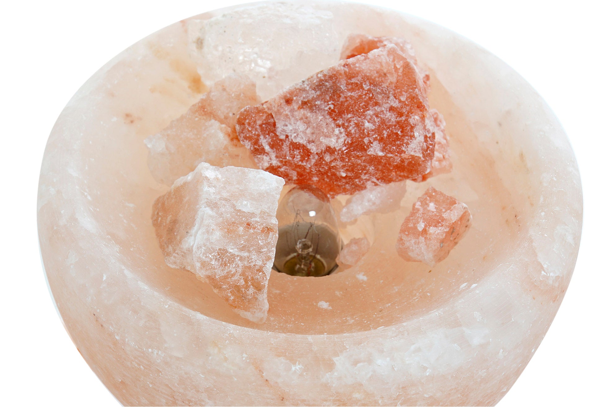 LAMPARA SOBREMESA SAL DEL HIMALAYA 15X15X12 PIEDRA - Imagen 3