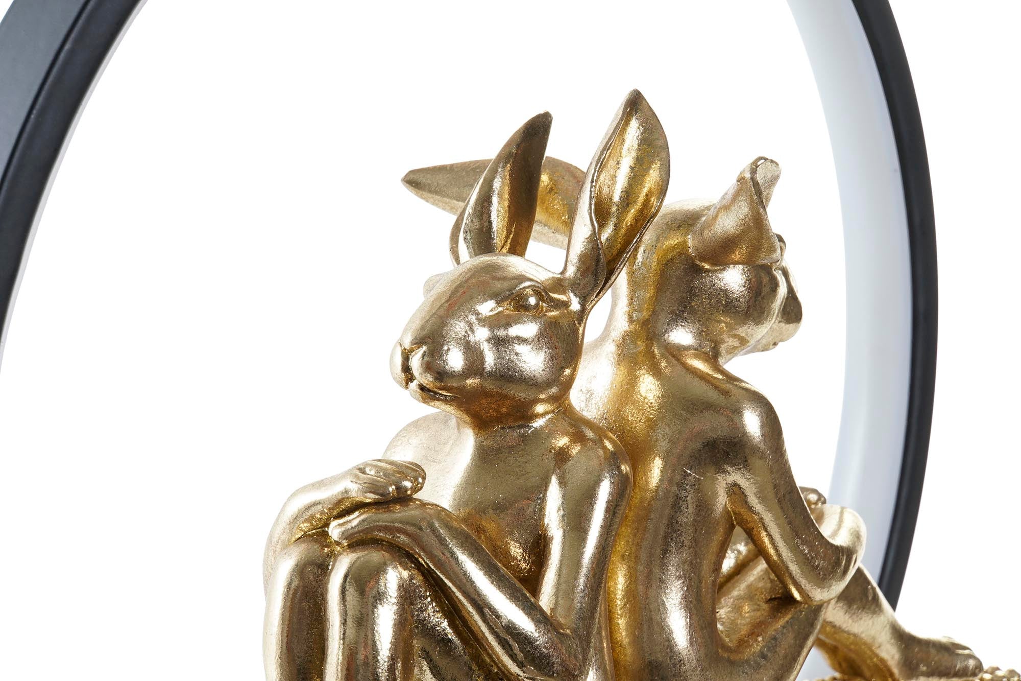 DECORACION LUMINOSA RESINA 30X11X31,5 LOVE CONEJIT - Imagen 3