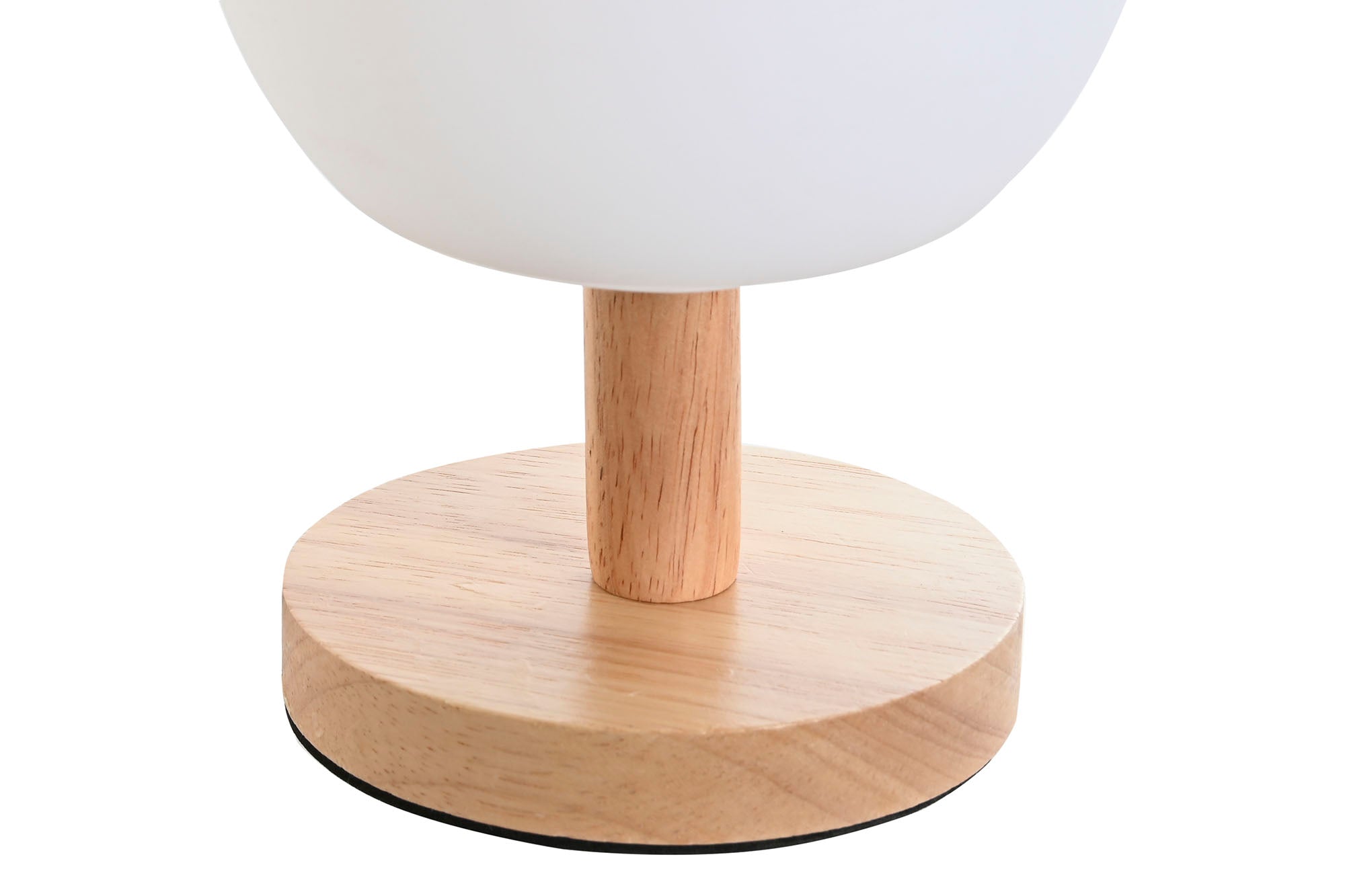 LAMPARA SOBREMESA PE MADERA 12X12X23 E27 IP20 - Imagen 2