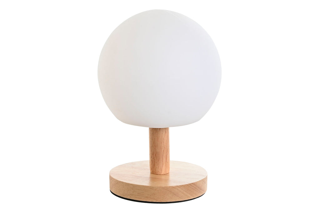 LAMPARA SOBREMESA PE MADERA 12X12X23 E27 IP20 - Imagen 5