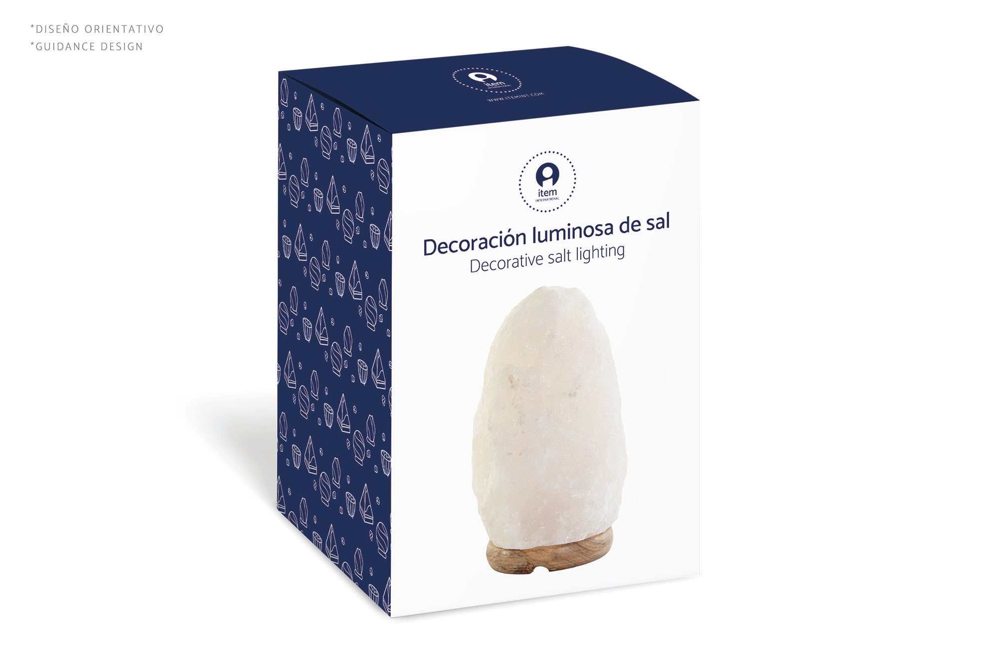 LAMPARA SOBREMESA SAL DEL HIMALAYA 14X14X18 3,5 KG - Imagen 4