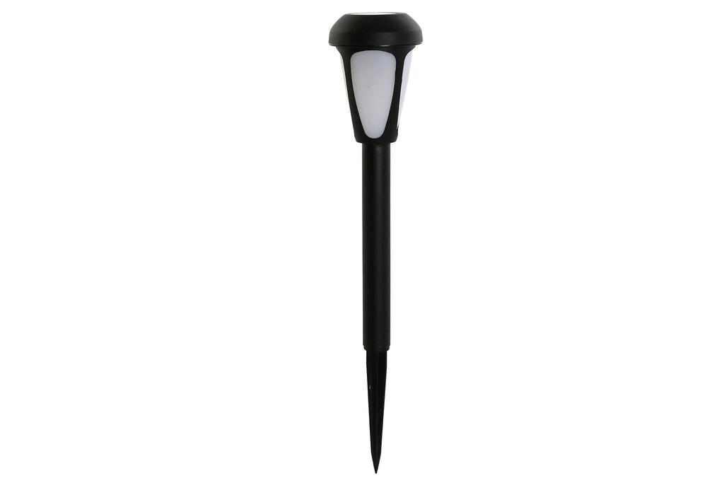 LAMPARA SOLAR LED PLASTICO 7X7X38 NEGRO - Imagen 1