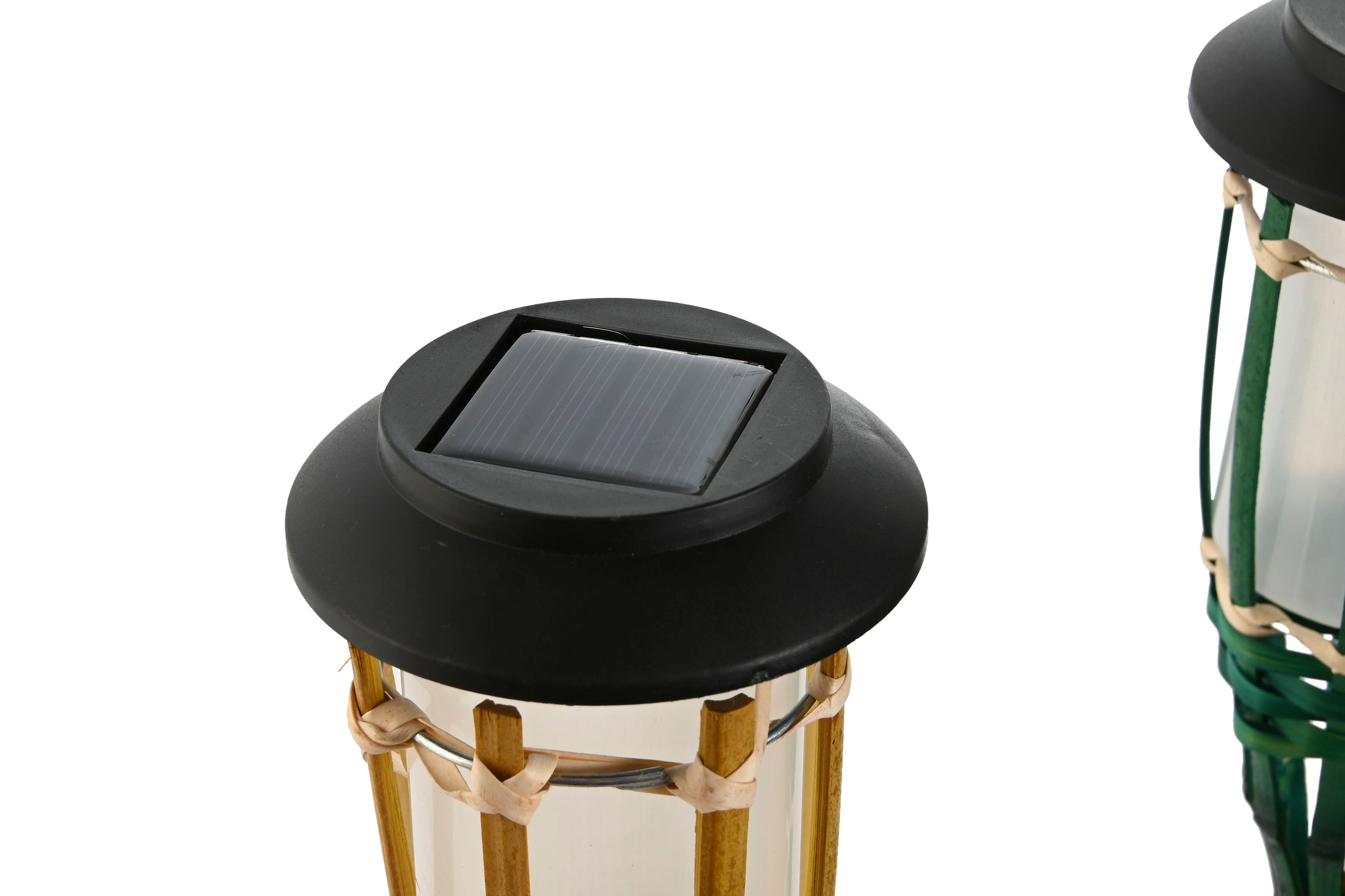 LAMPARA SOLAR LED BAMBU 9X9X54 ANTORCHA 4 SURT. - Imagen 3