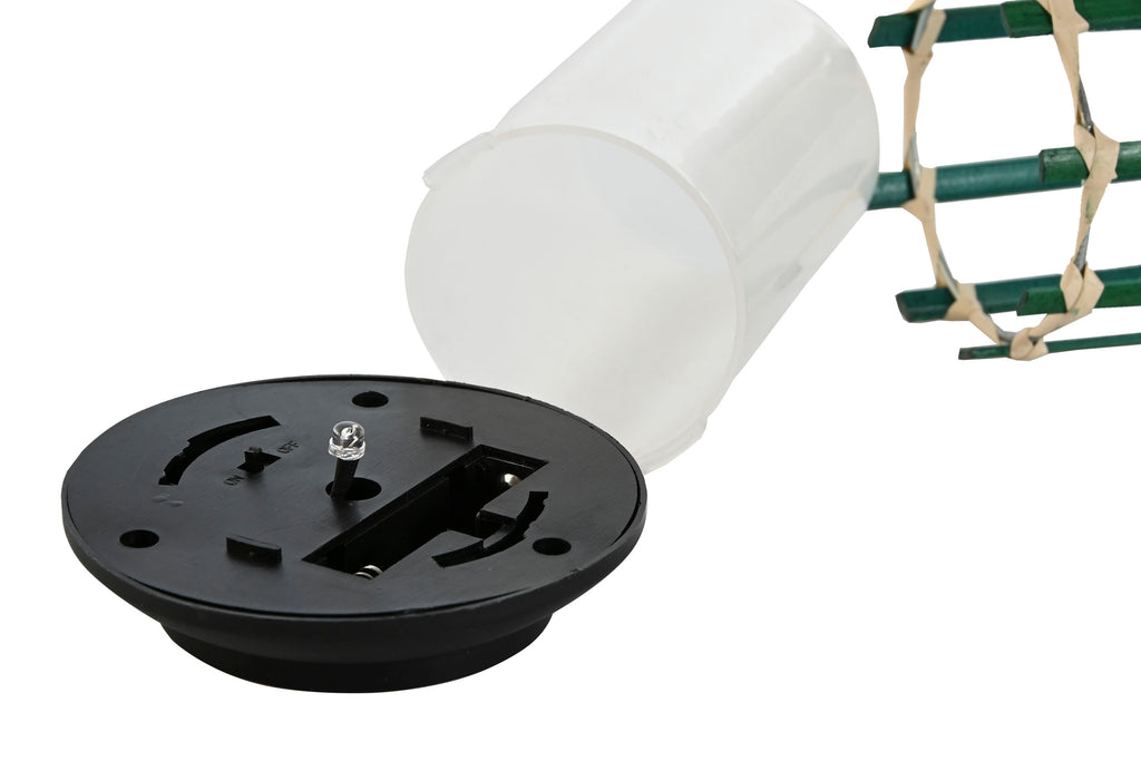 LAMPARA SOLAR LED BAMBU 9X9X54 ANTORCHA 4 SURT. - Imagen 5
