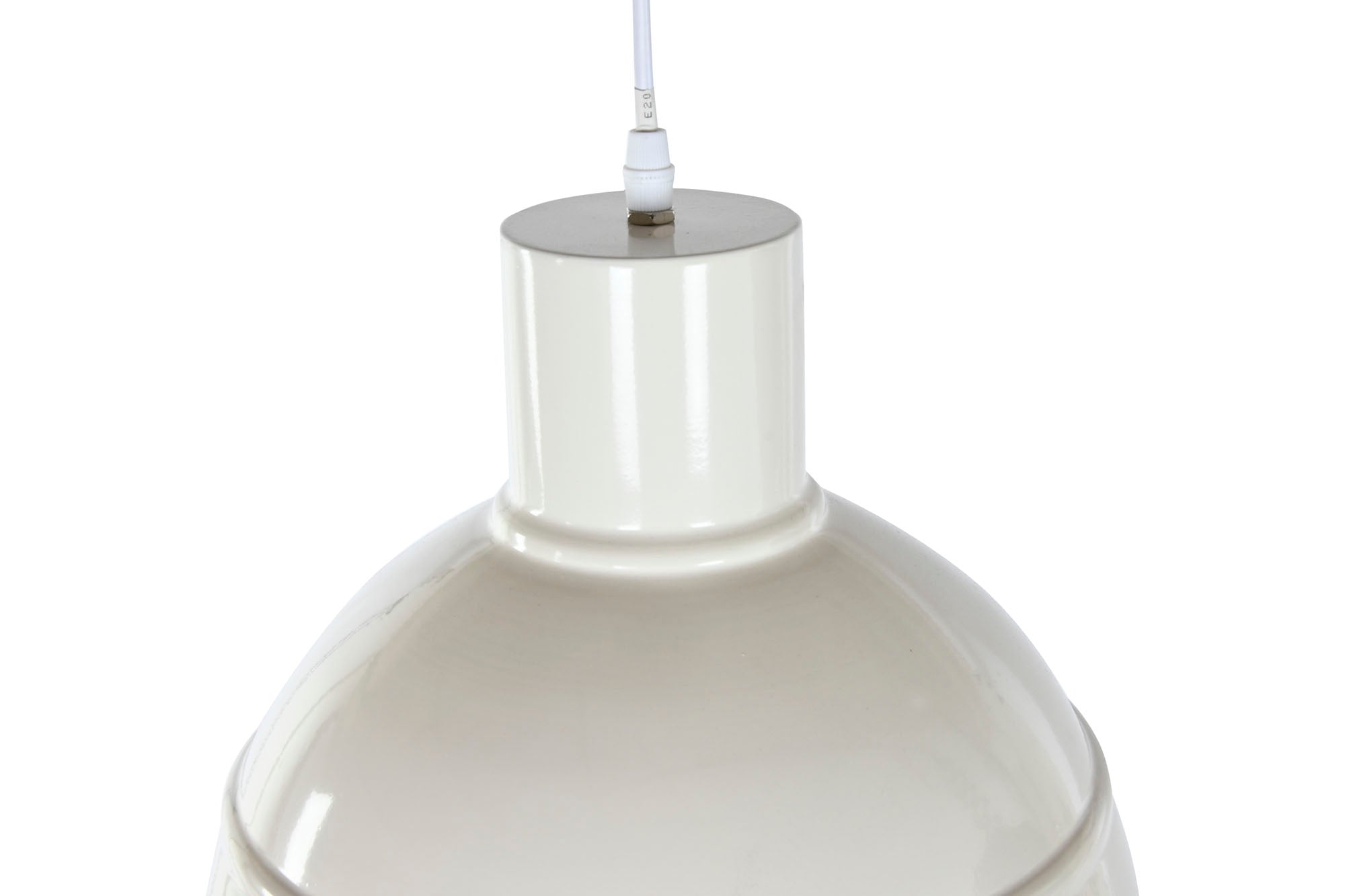 LAMPARA TECHO METAL 32,5X32,5X30 BLANCO - Imagen 3