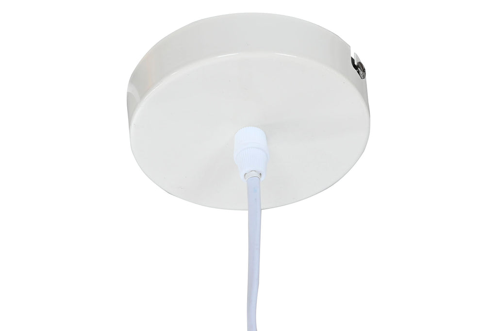 LAMPARA TECHO METAL 32,5X32,5X30 BLANCO - Imagen 4