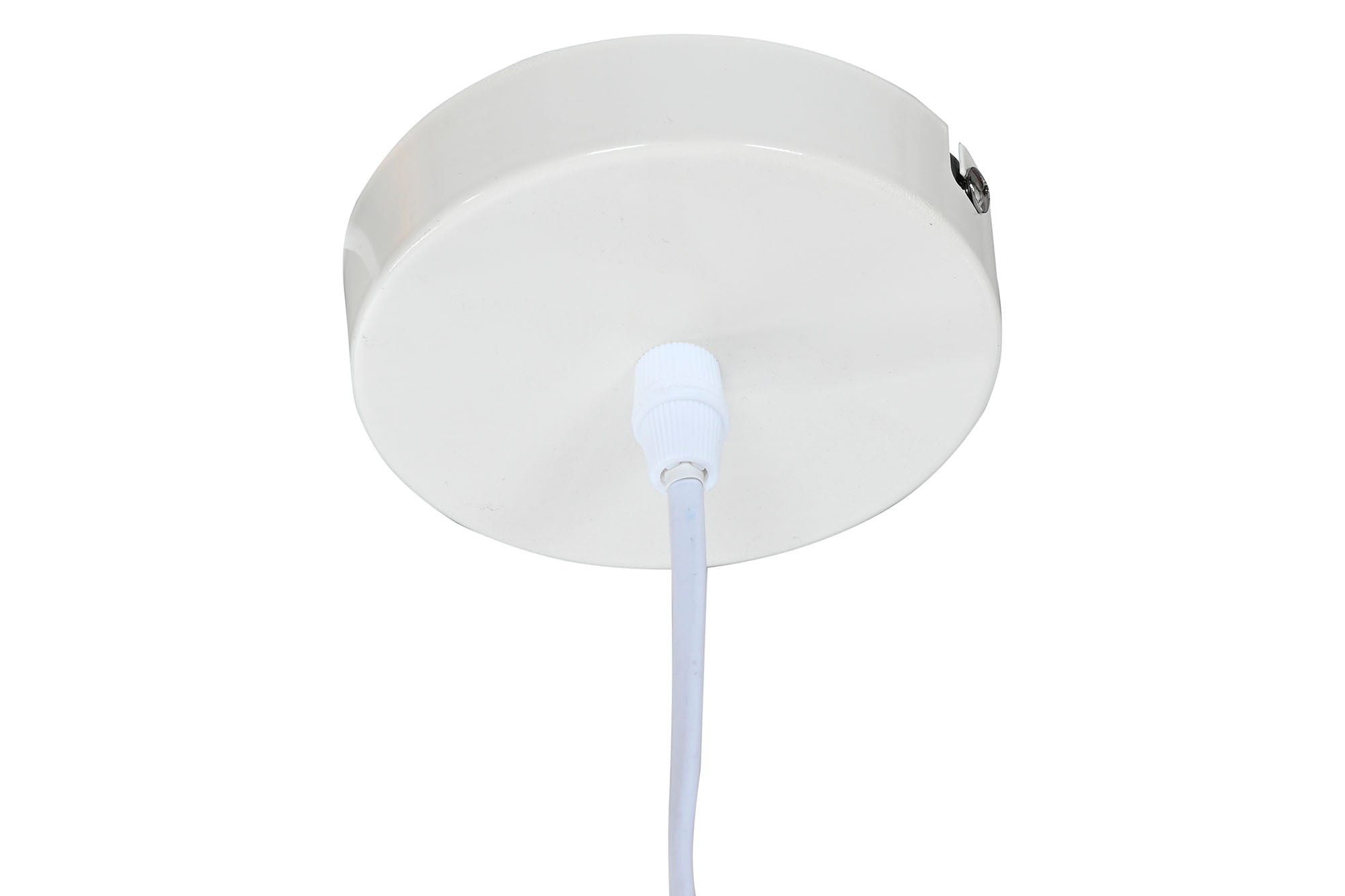 LAMPARA TECHO METAL 32,5X32,5X30 BLANCO - Imagen 4