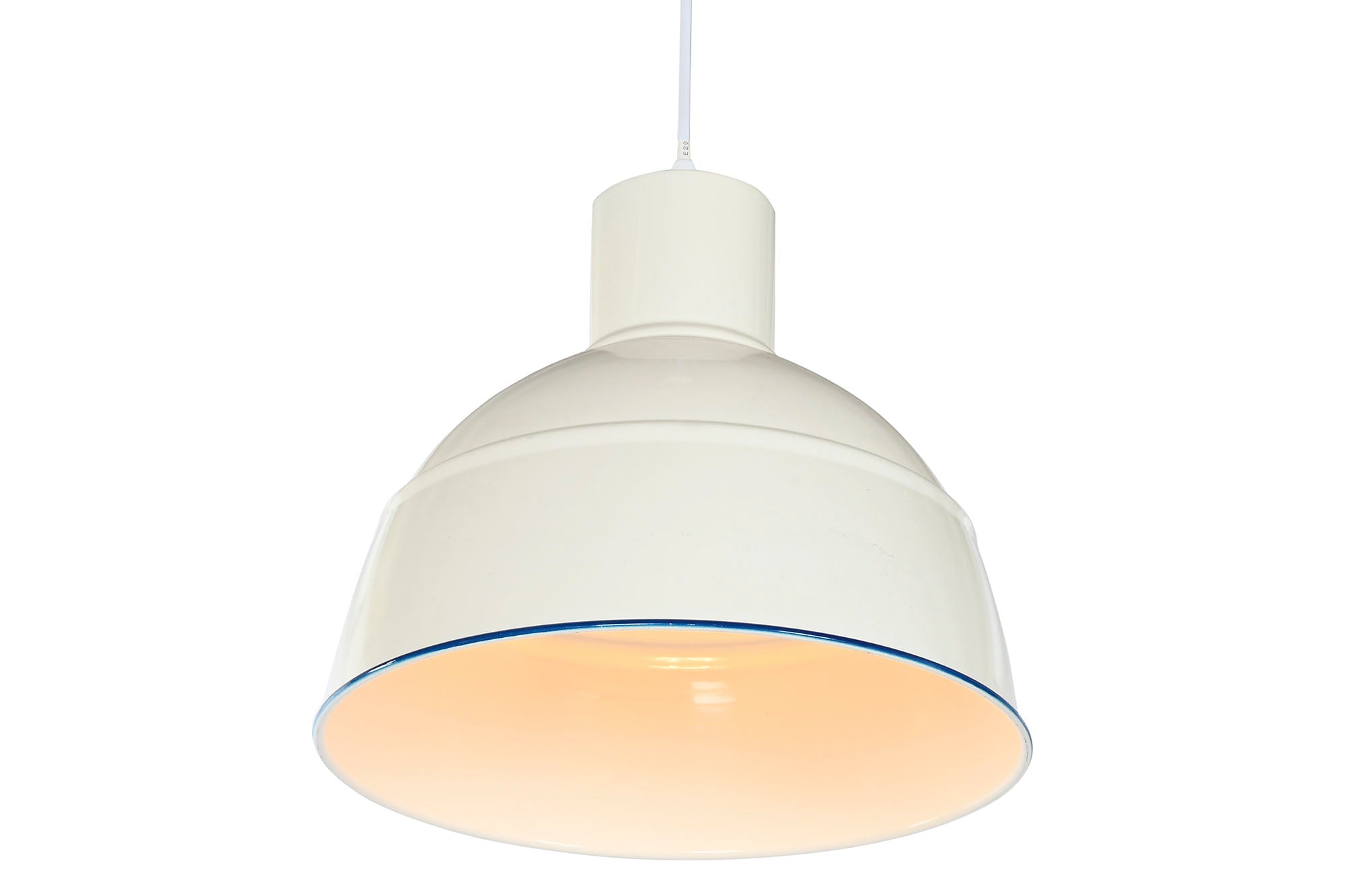 LAMPARA TECHO METAL 32,5X32,5X30 BLANCO - Imagen 1