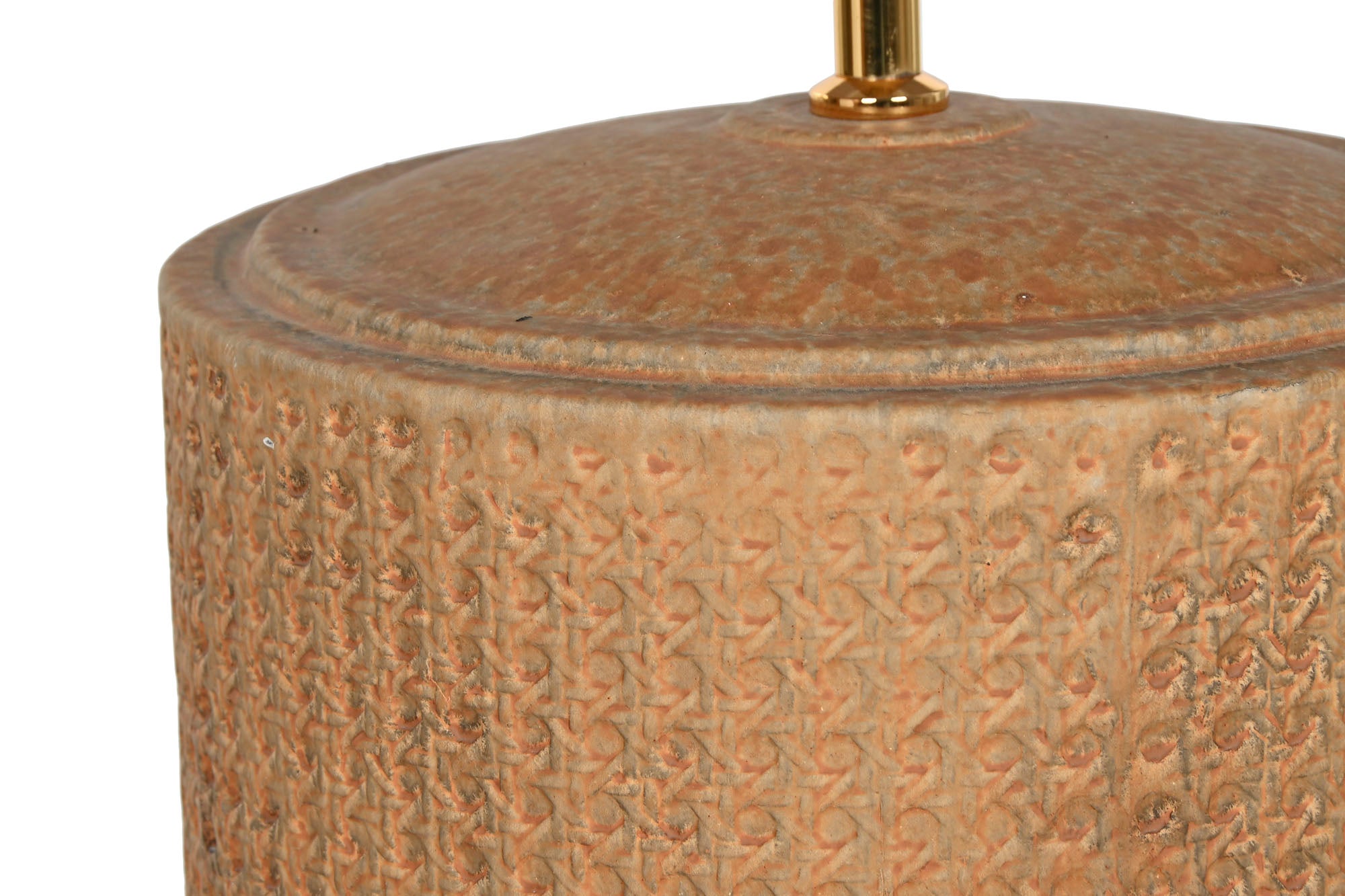 LAMPARA PIE CERAMICA LINO 50X50X124,5 BEIGE - Imagen 3