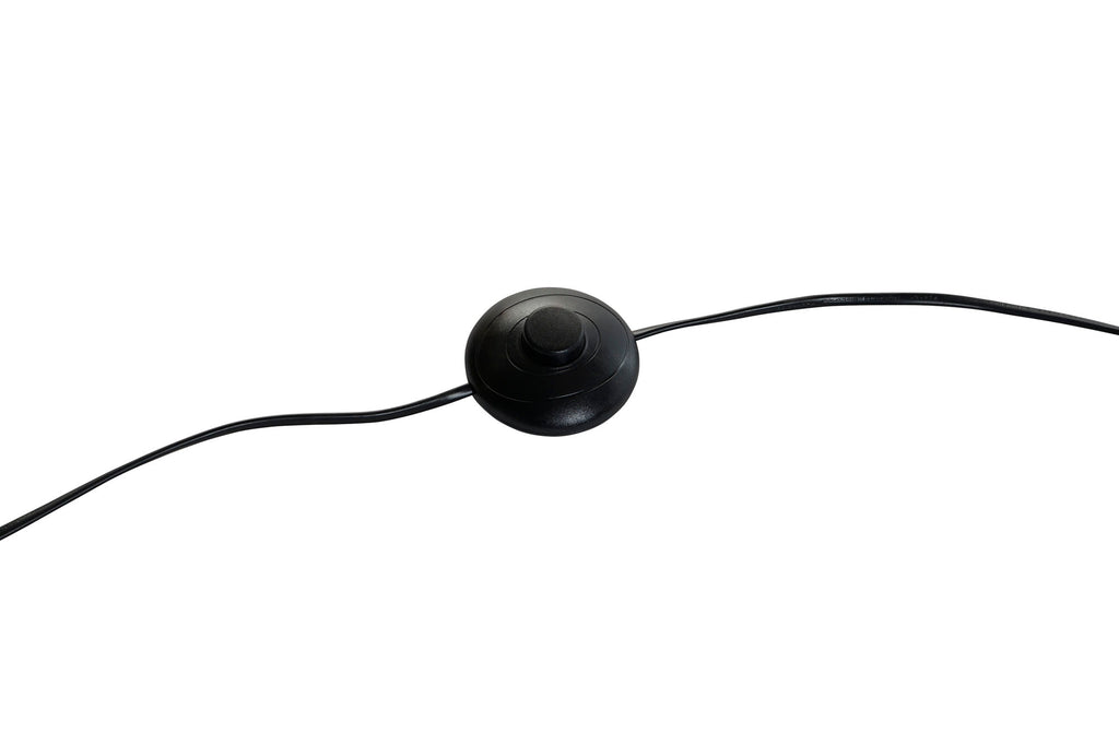 LAMPARA PIE METAL CRISTAL 22X22X162 CROMADO - Imagen 2