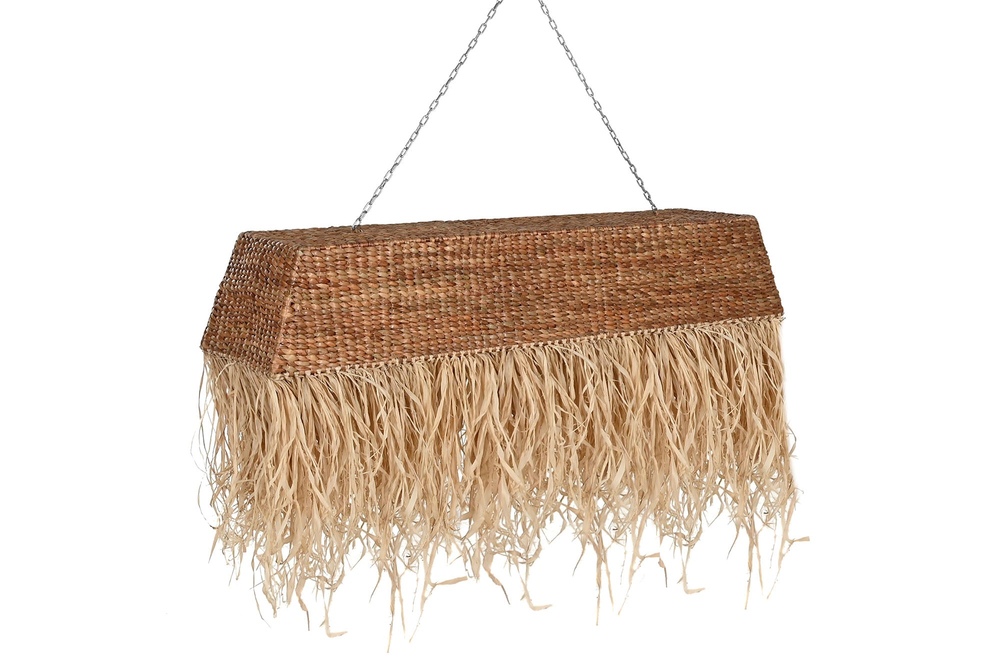 LAMPARA TECHO FIBRAS NATURALES 138X26X33 - Imagen 5