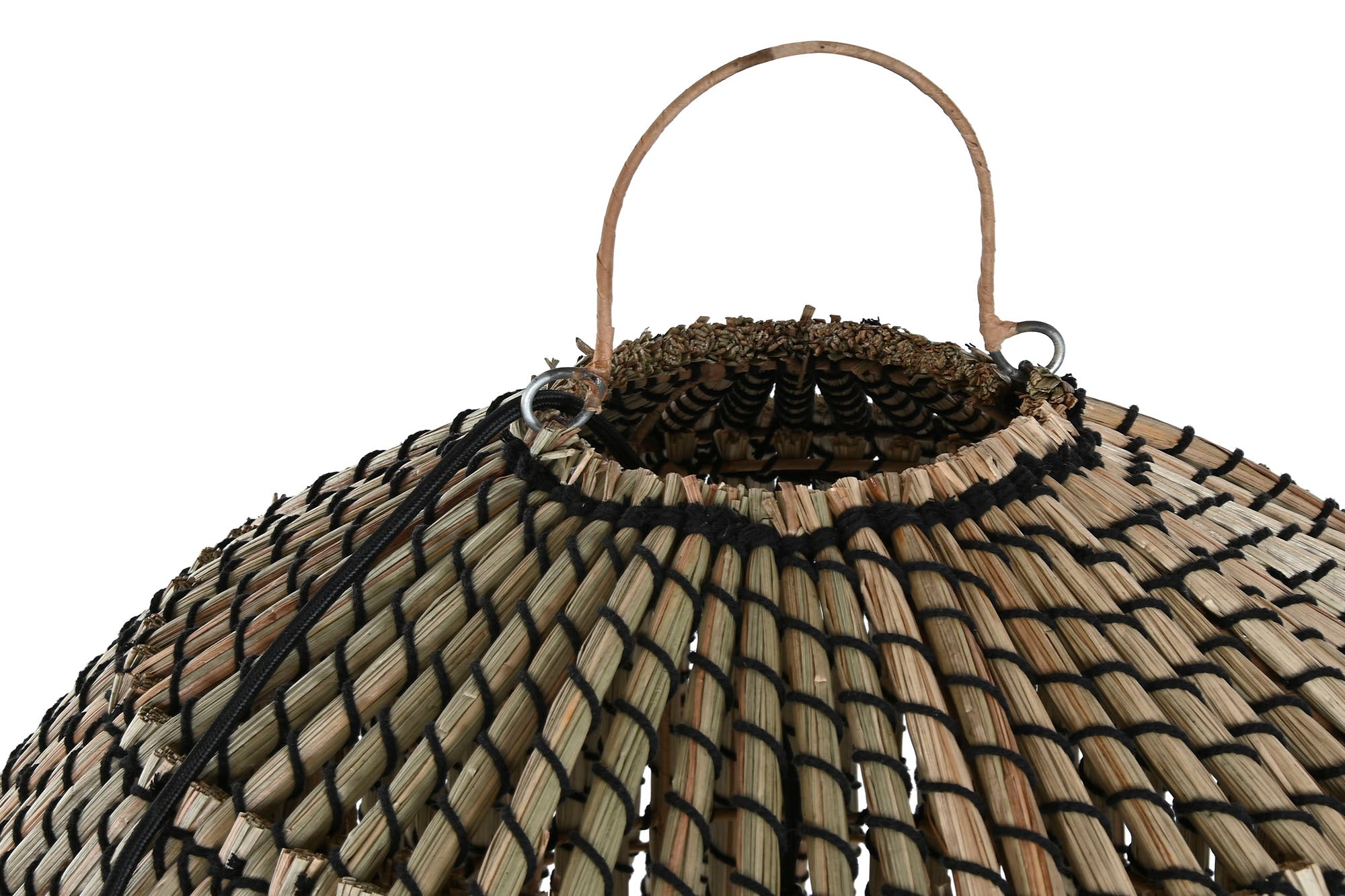 LAMPARA TECHO FIBRAS NATURALES 74X57X65 - Imagen 4