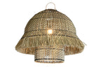 LAMPARA TECHO FIBRAS NATURALES 74X57X65 - Imagen 1