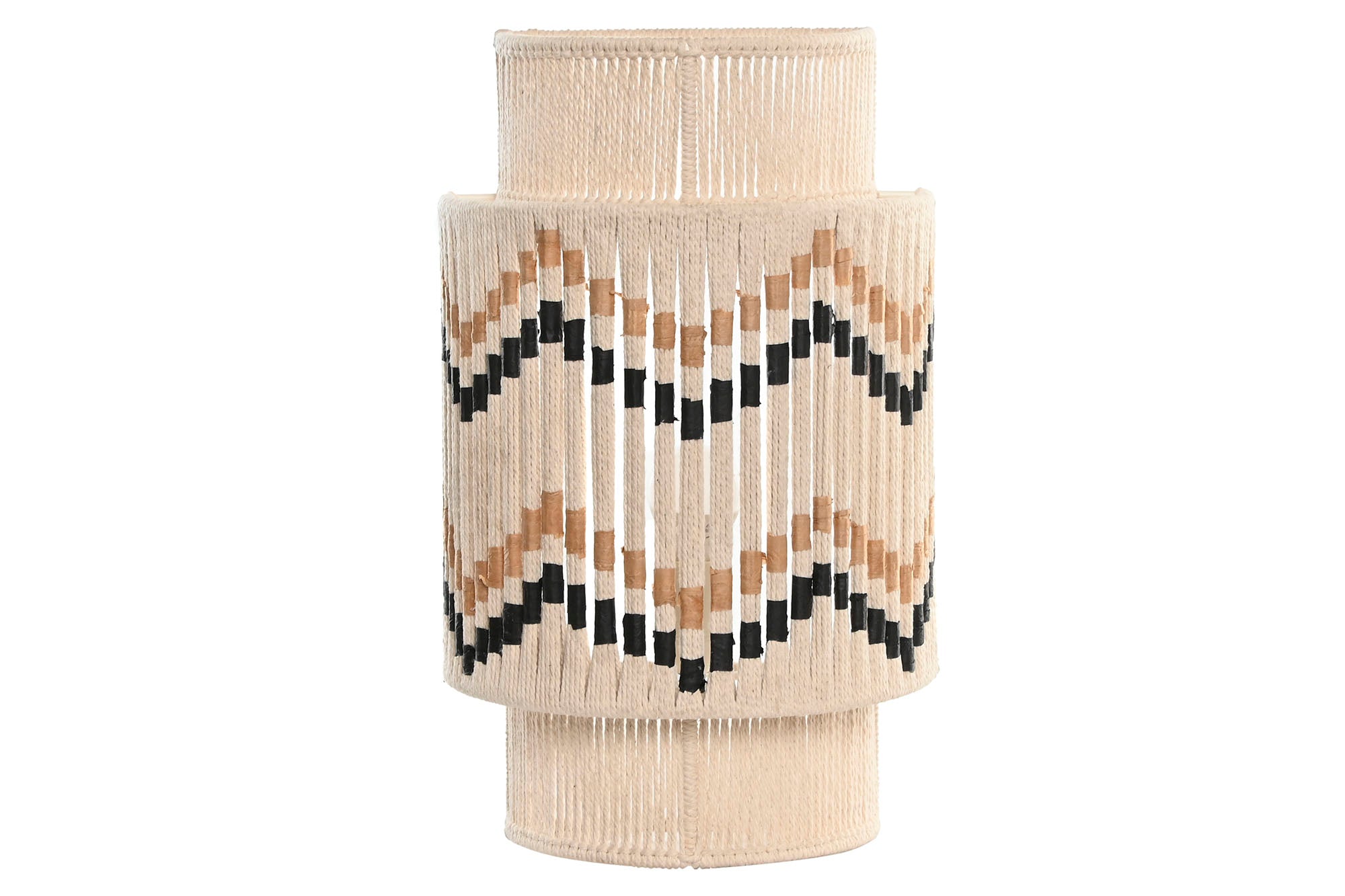 LAMPARA APLIQUE ALGODON YUTE 23X12X38 PARED - Imagen 4