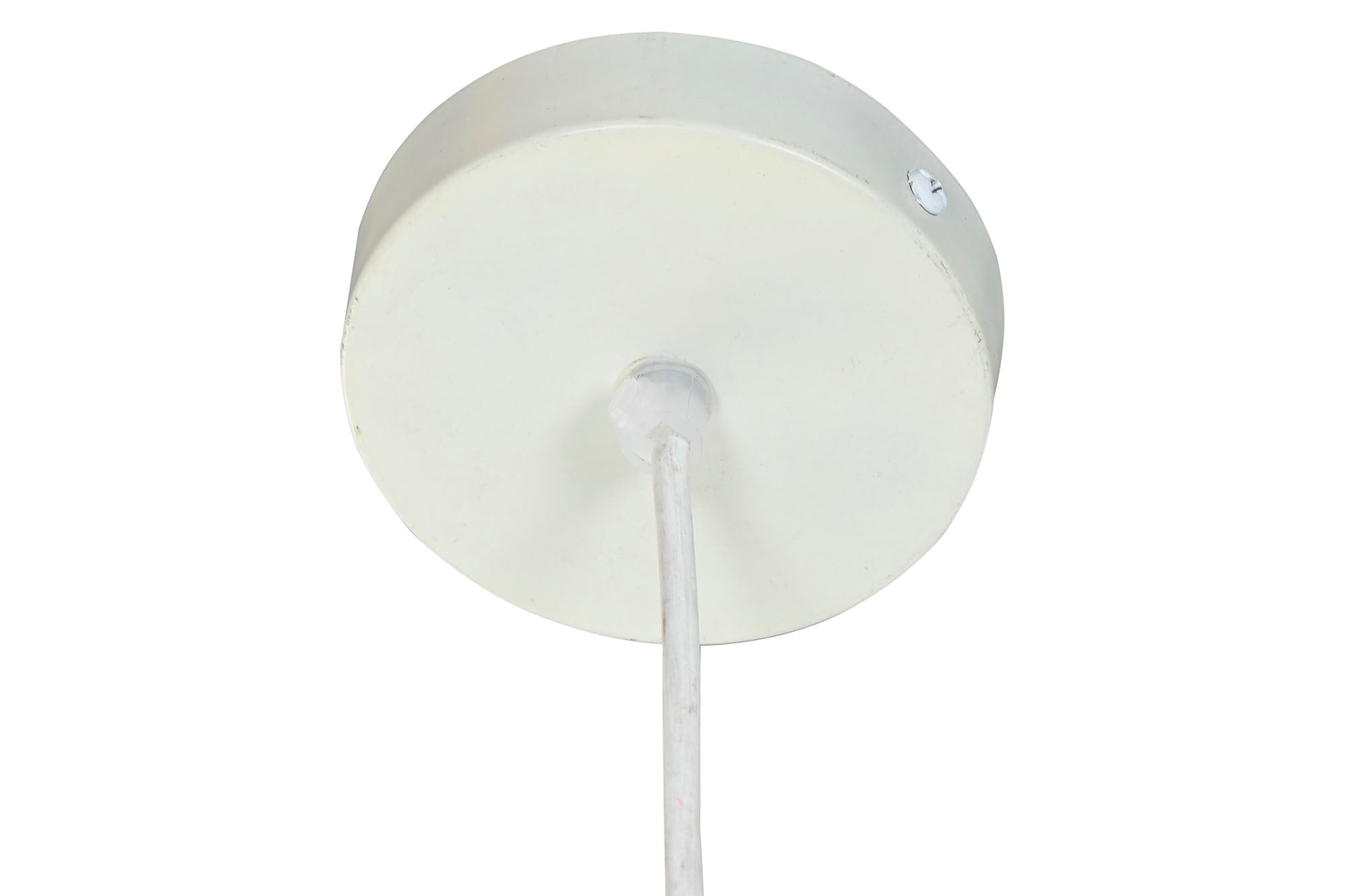 LAMPARA TECHO ALGODON YUTE 39X39X21 NUDO NATURAL - Imagen 4