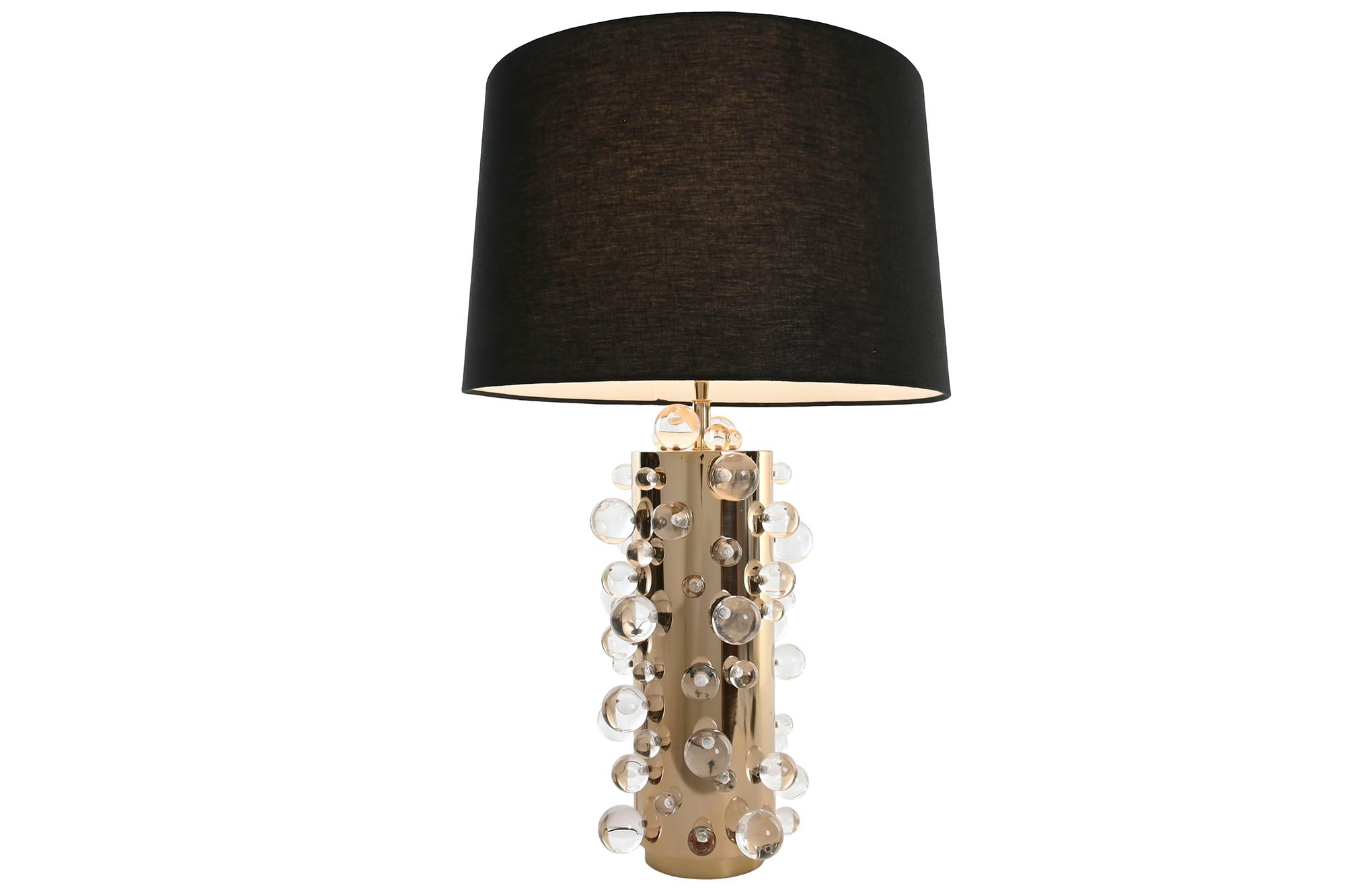 LAMPARA SOBREMESA ACERO PATINADO 50X50X82 - Imagen 5